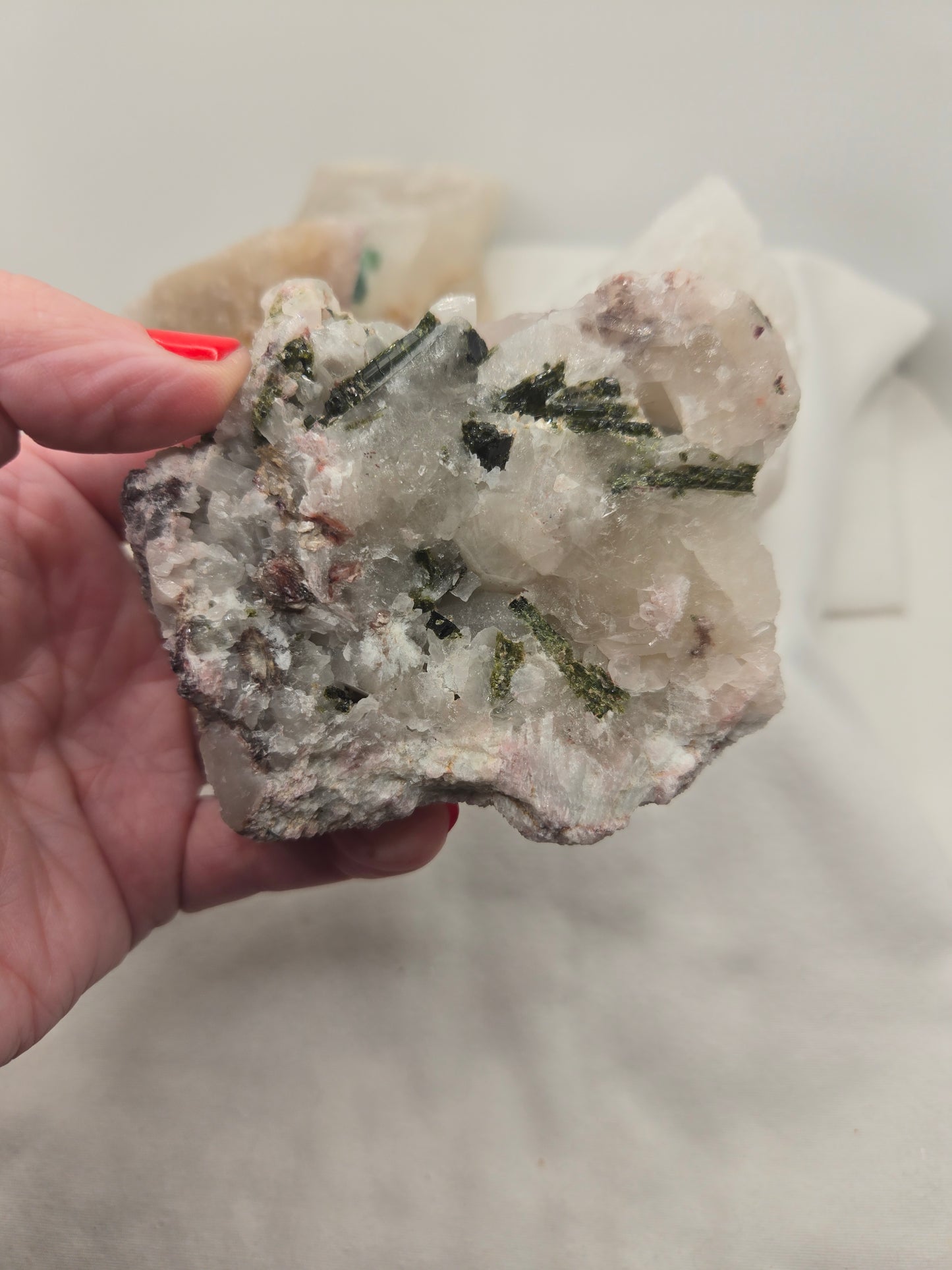 Tourmaline in Quartz