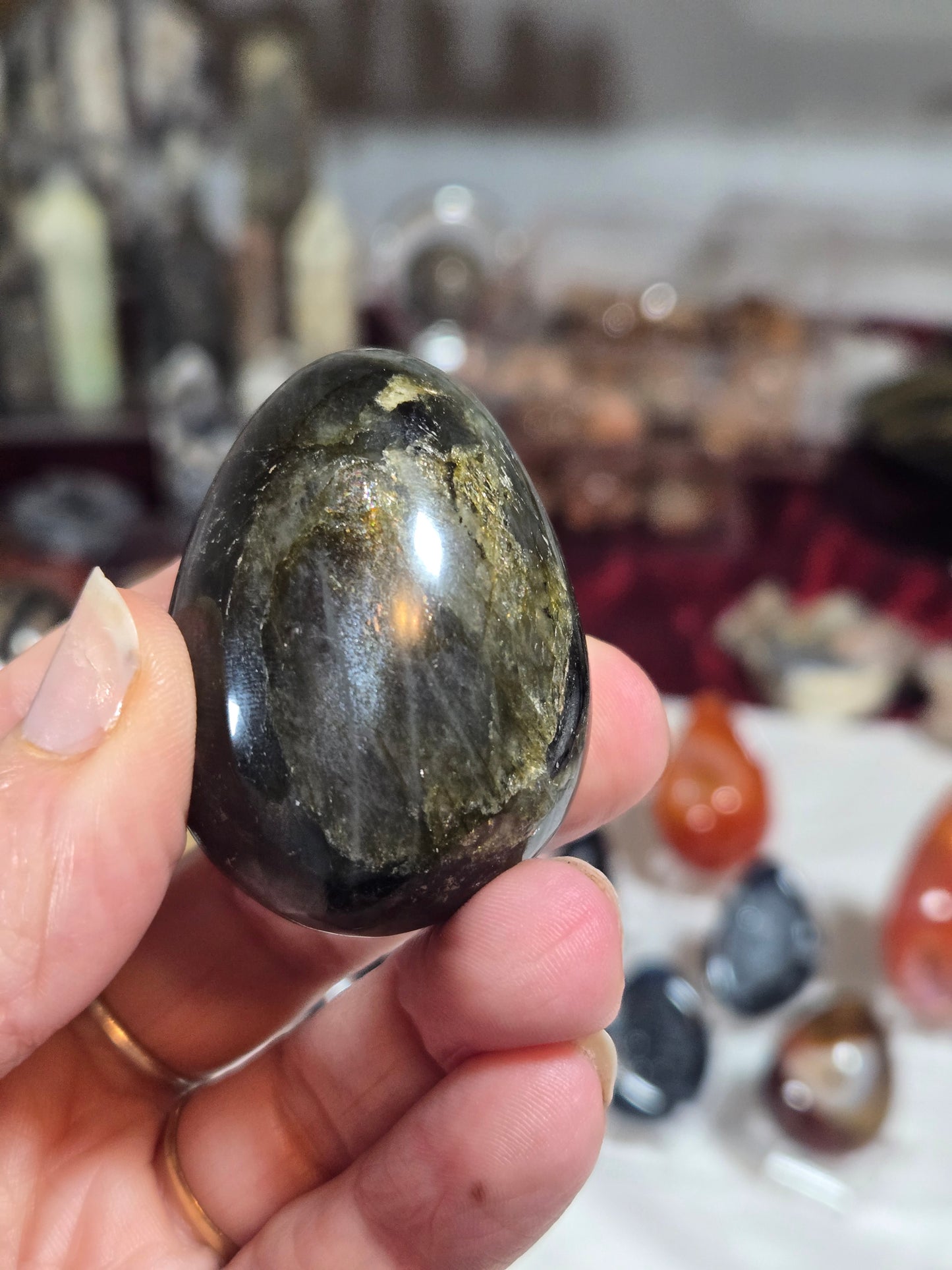 Labradorite Eggs