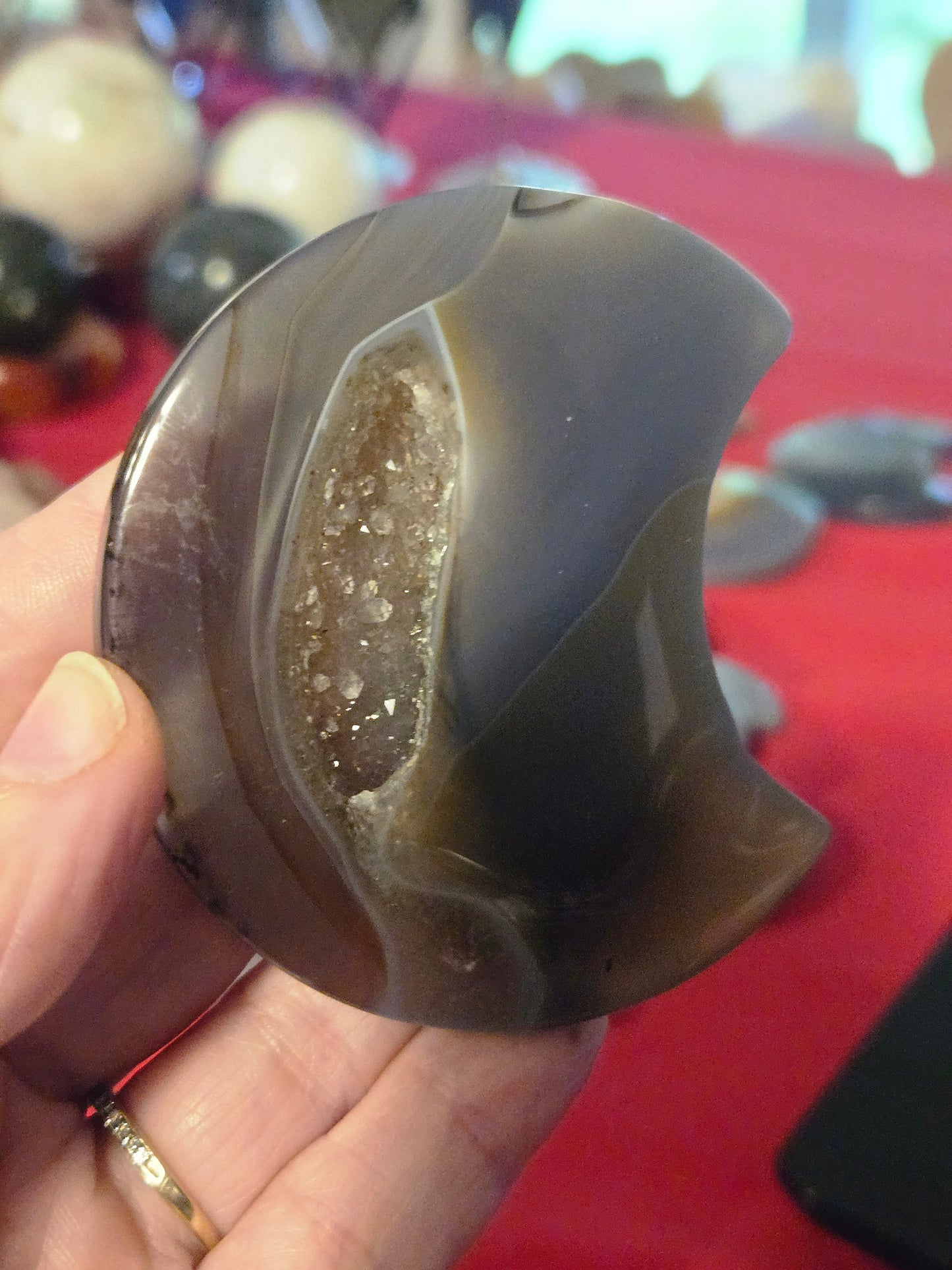 Druzy Agate Pieces