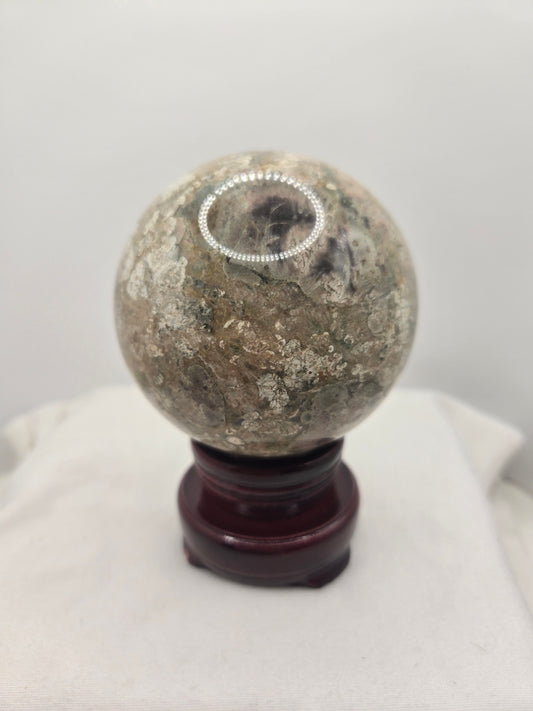 Green Cherry Blossom Sphere