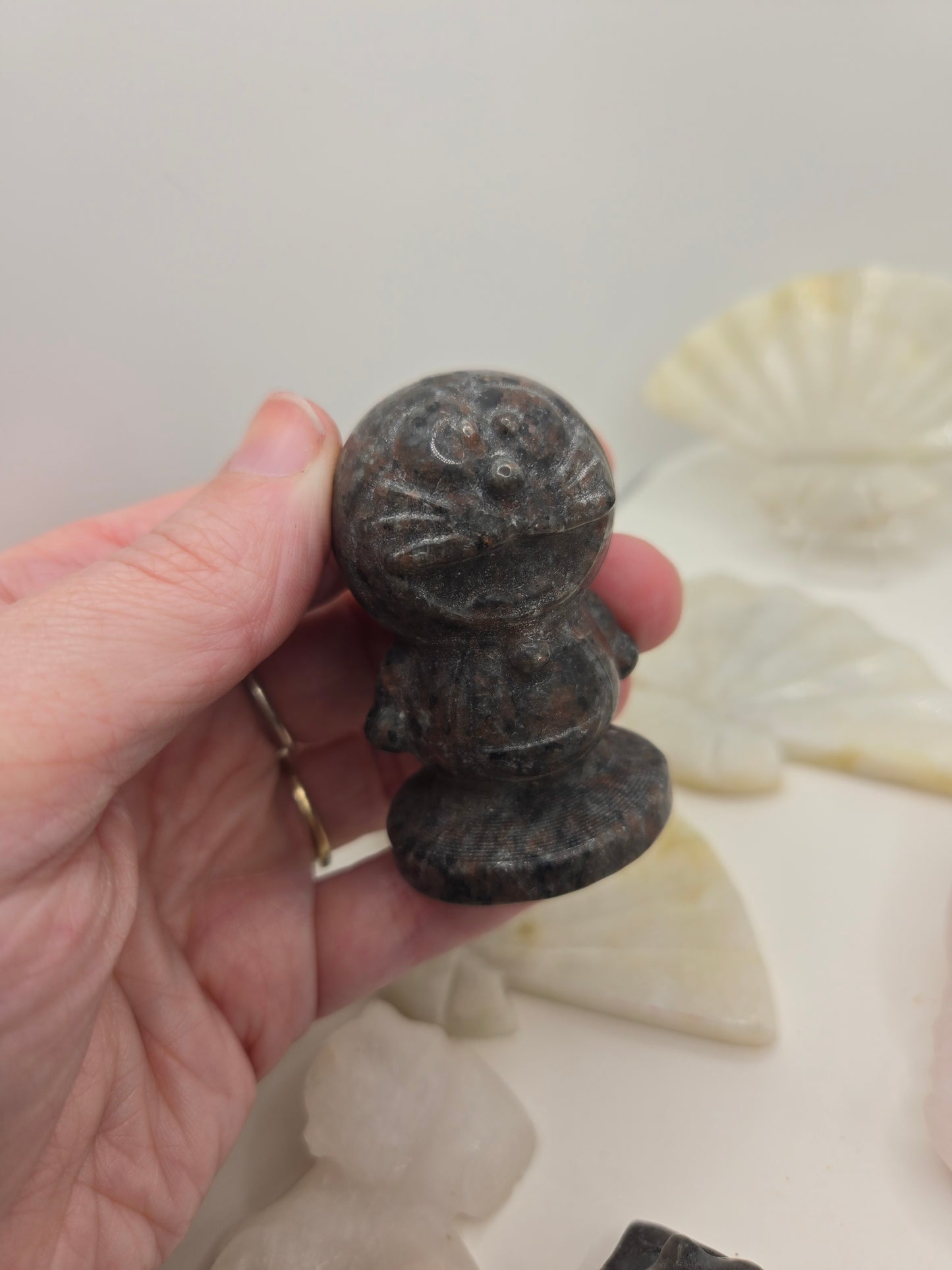 Medium Carvings in the Garden