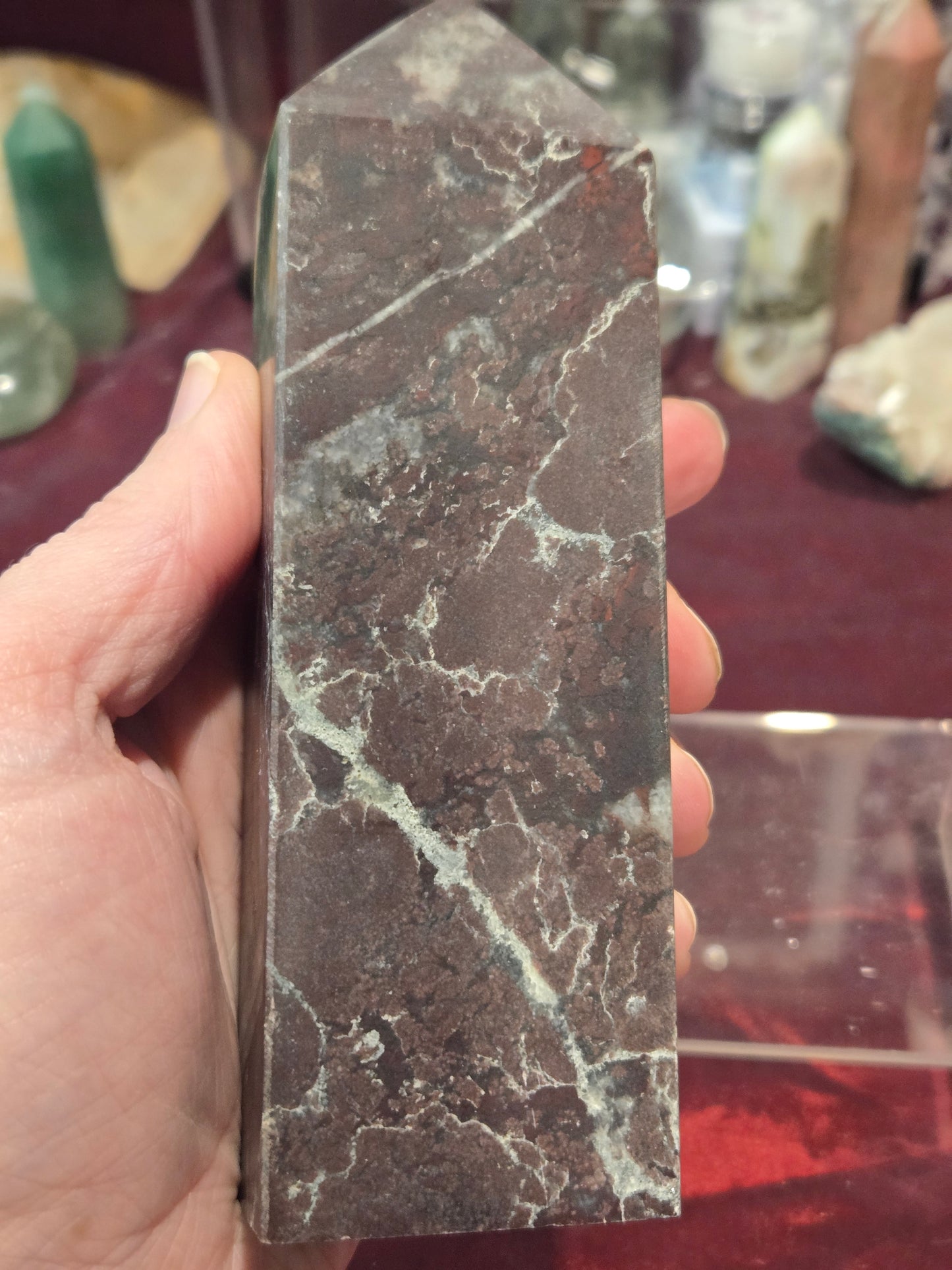 Natural Garnet Towers