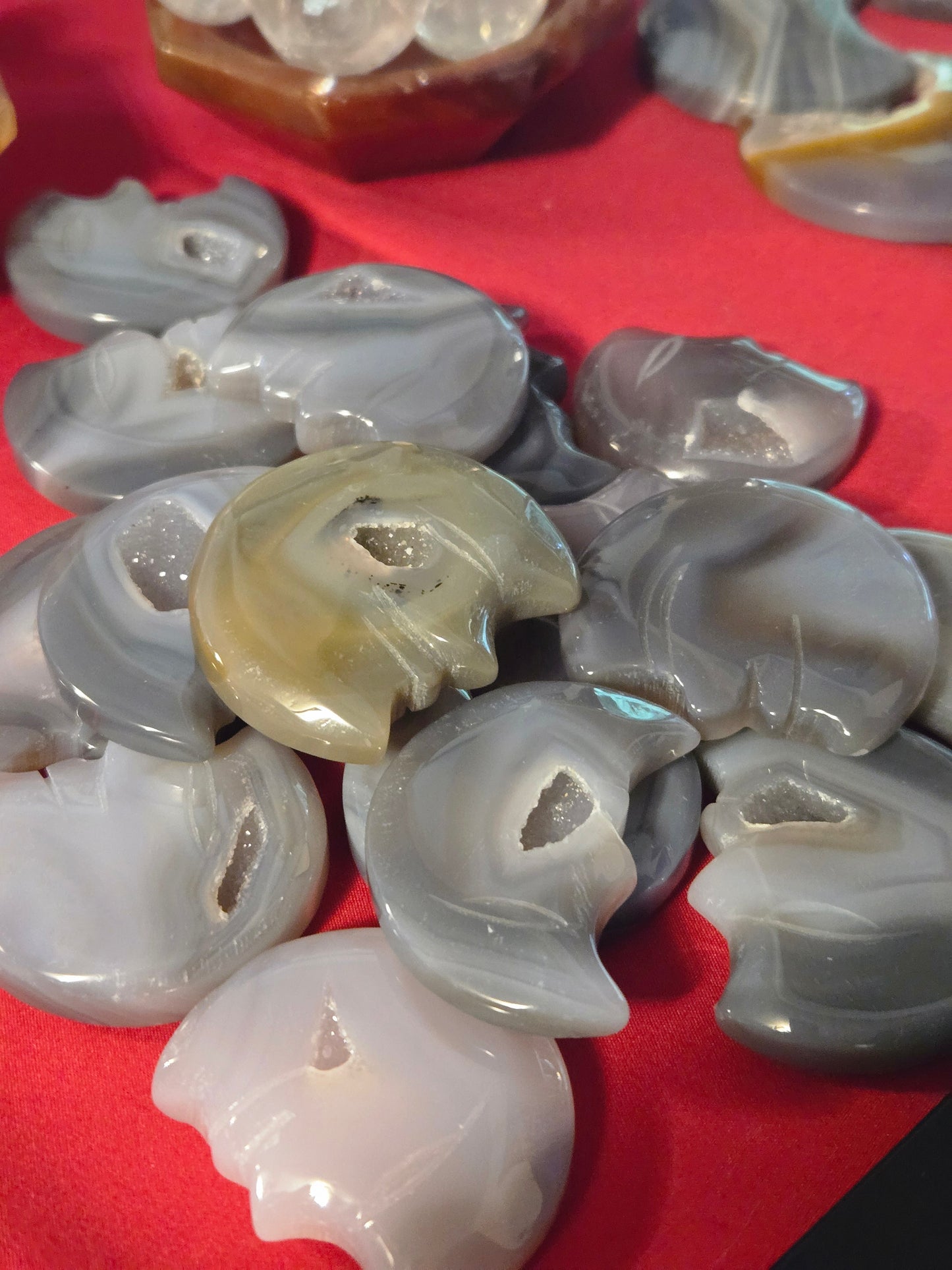Druzy Agate Pieces