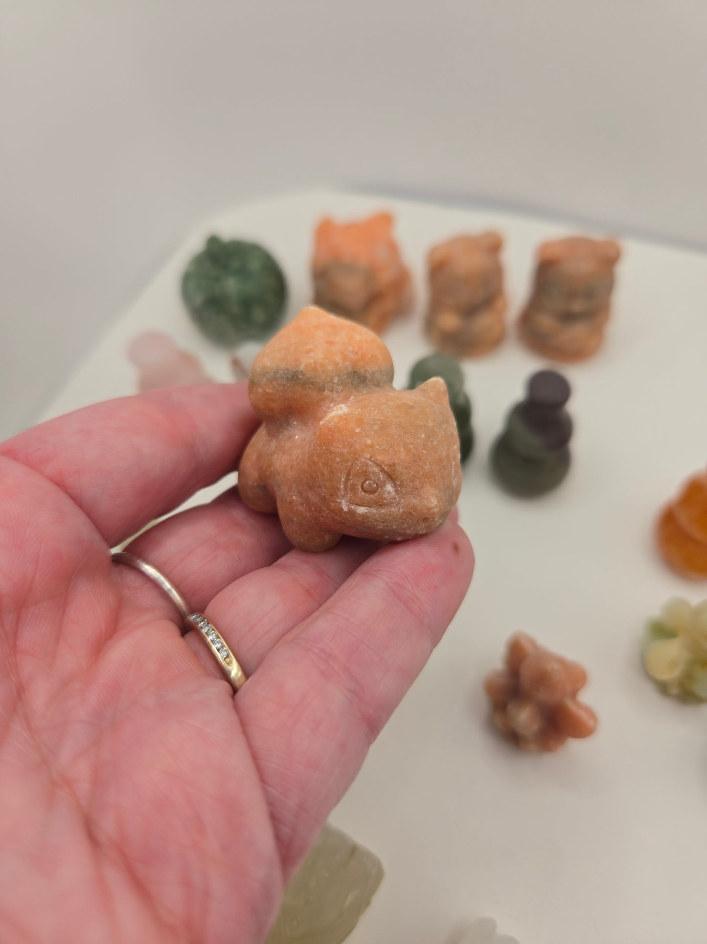 Small Carvings in the Garden