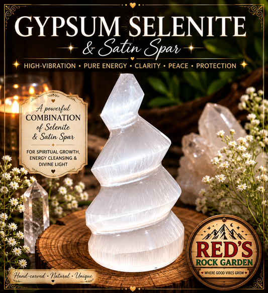Gypsum Selenite and Satin Spar