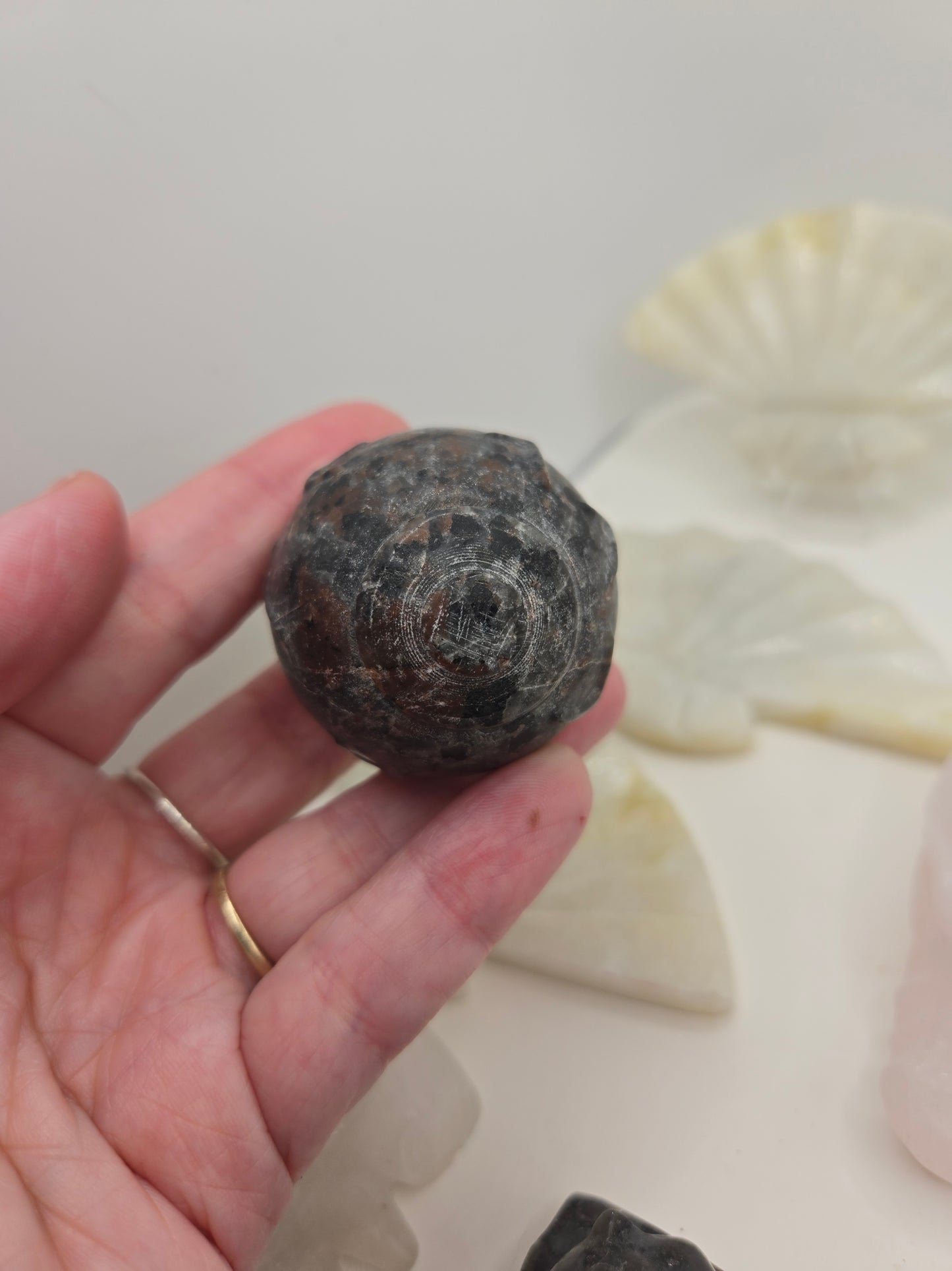 Medium Carvings in the Garden