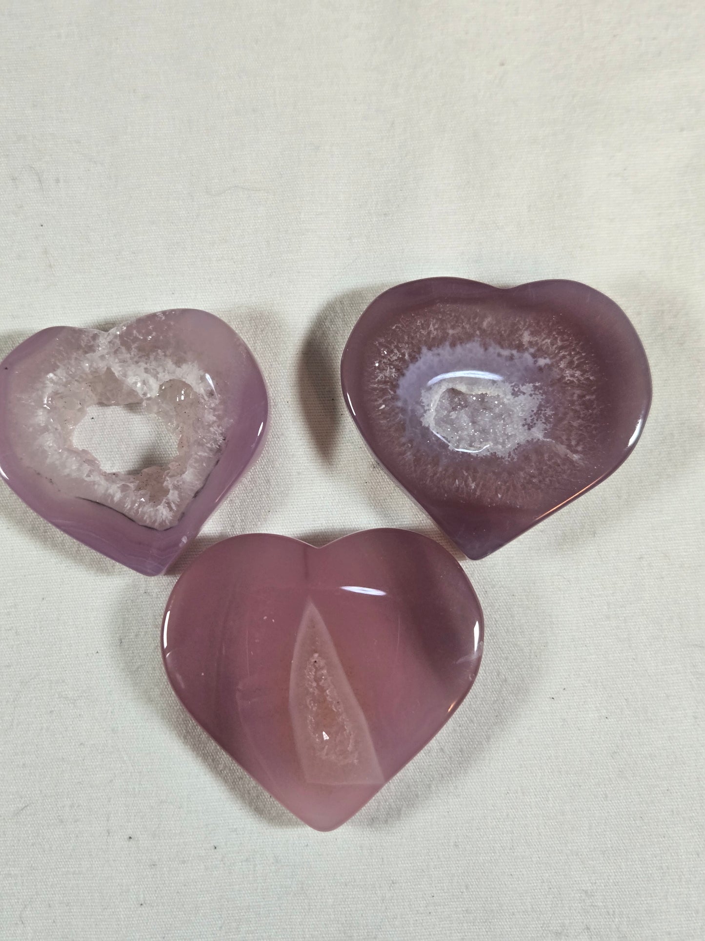 Druzy Amethyst Heart