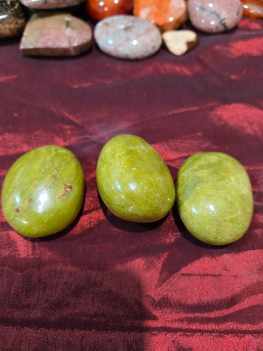 Green Opal Palmstone