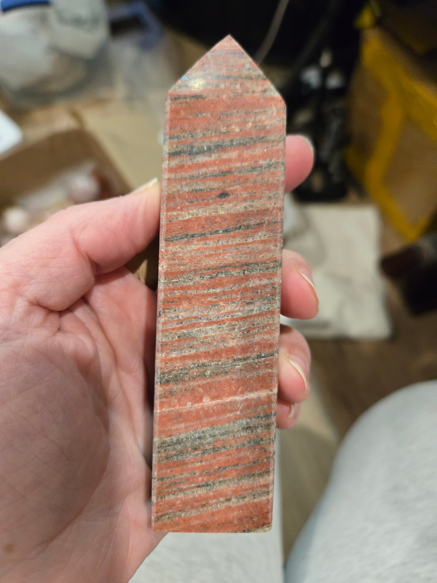 Red Granite with Black Sparkles