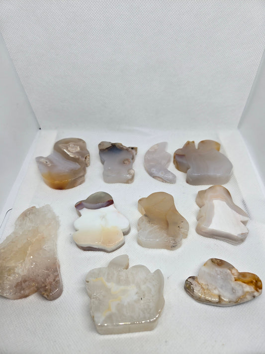 Agate Carving Figures