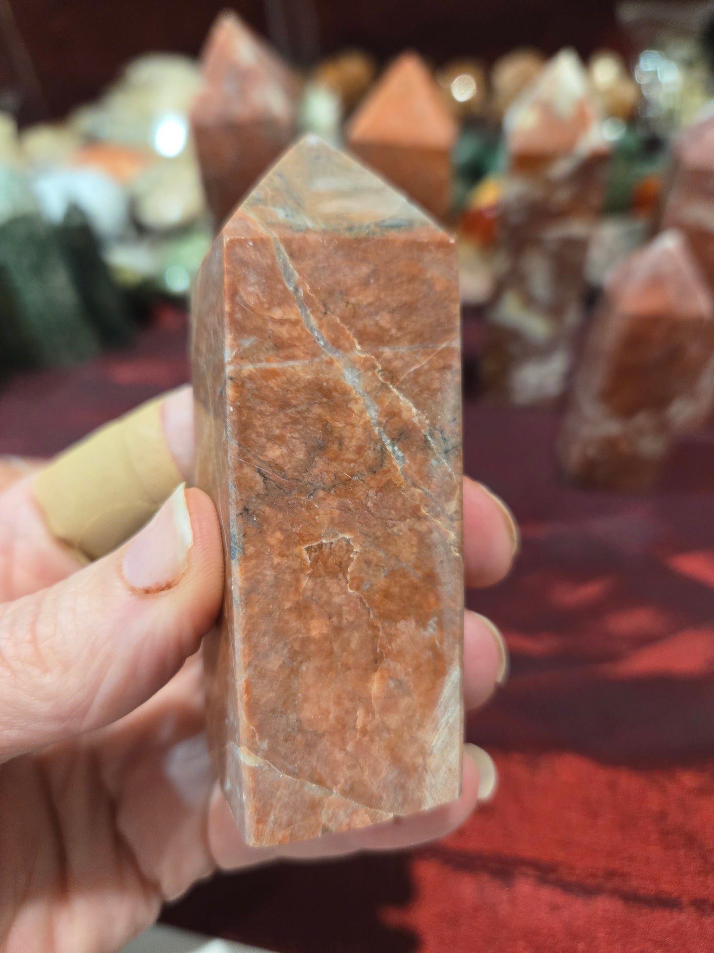 Brecciated Red Jasper Towers