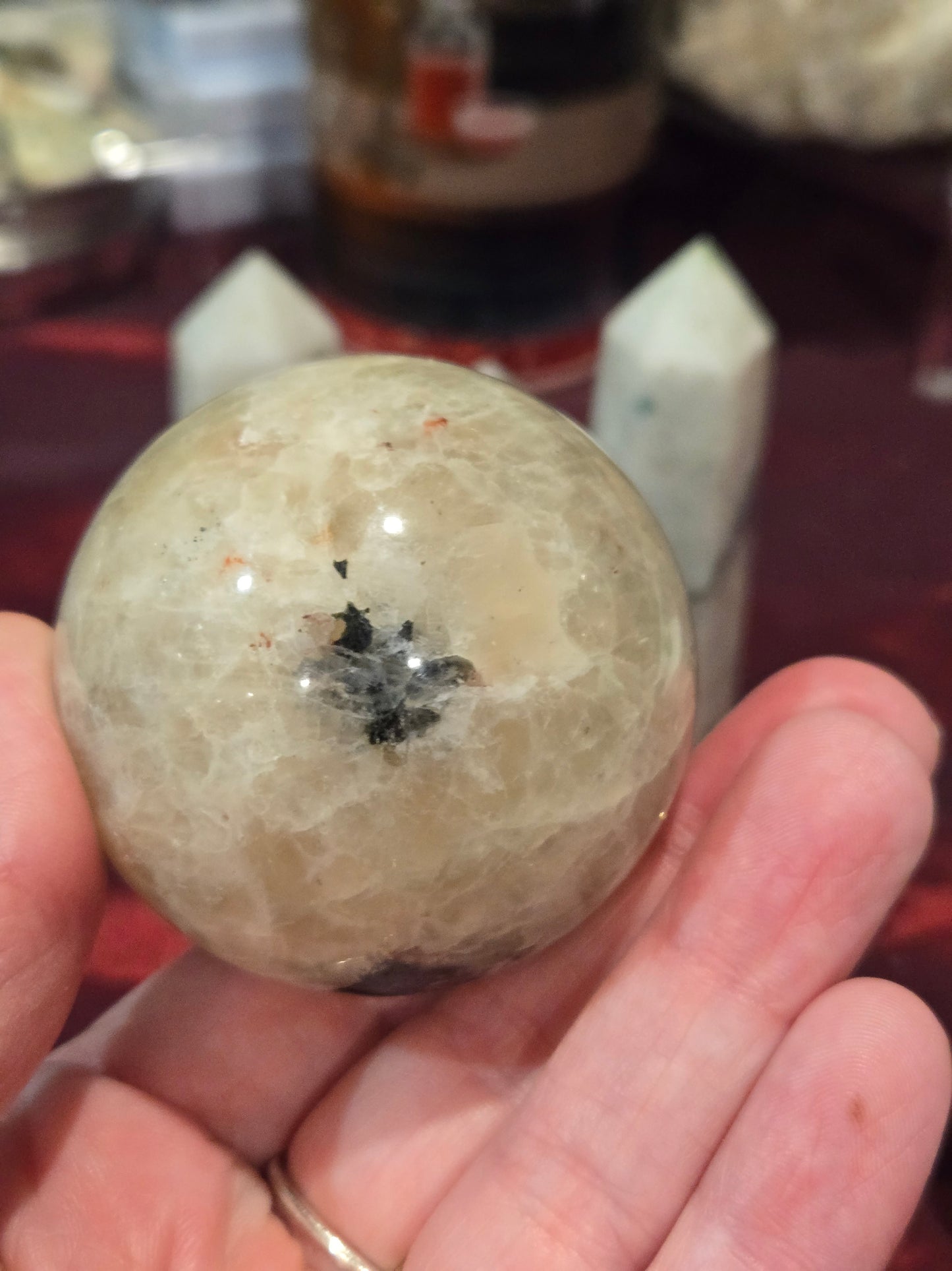 Different Moonstone Pieces