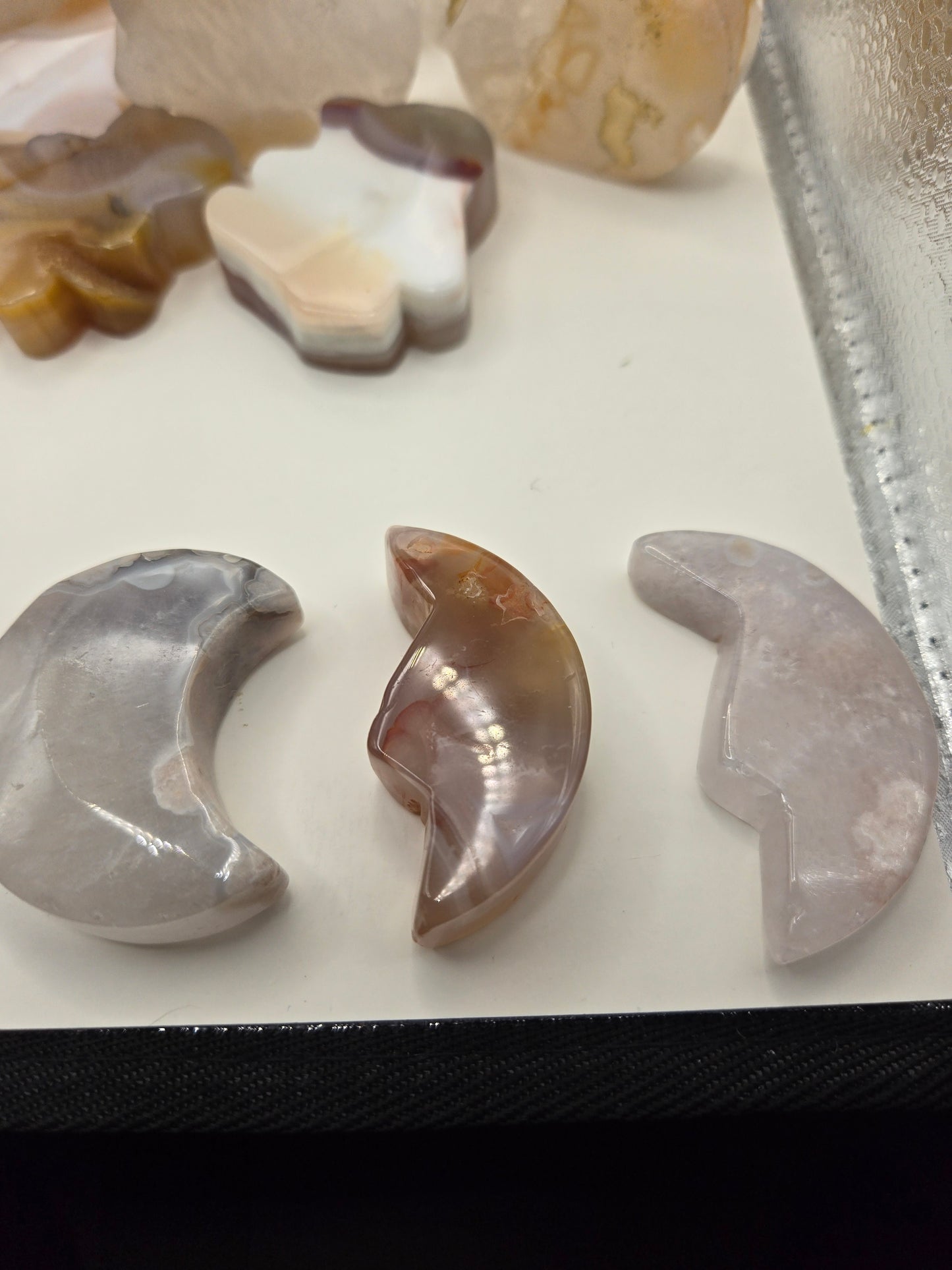 Agate and Quartz Carvings