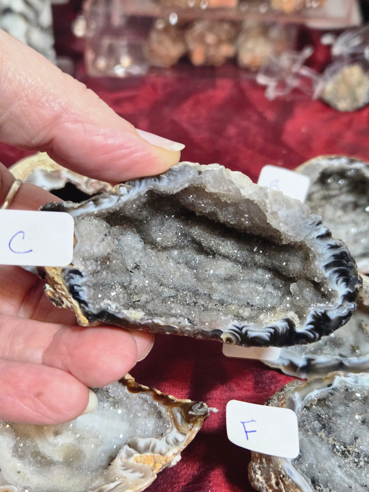 Oco Druzy Agate