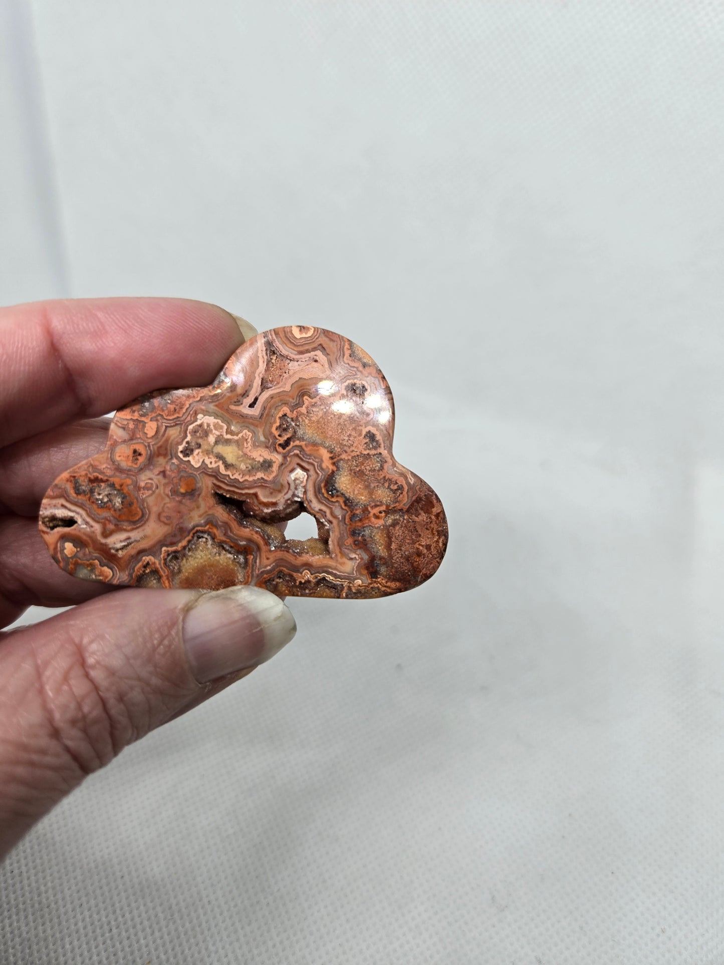 Moss Agate and Mexican Crazy Lace