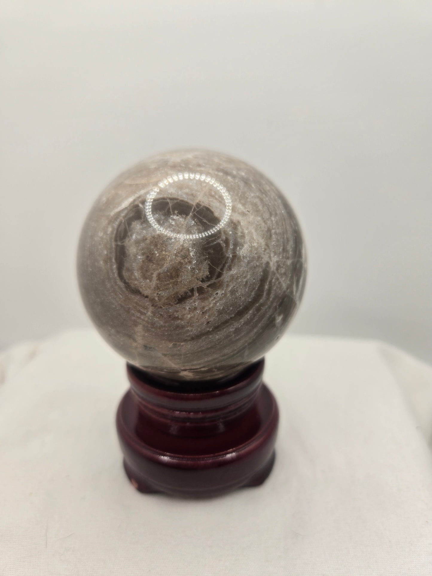 Sparkly Moonstone Sphere