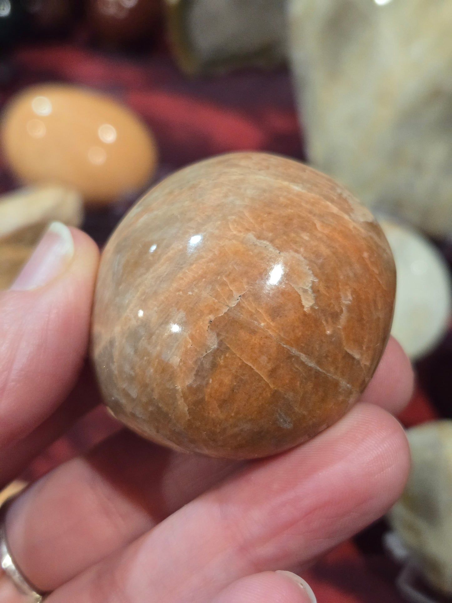 Different Moonstone Pieces