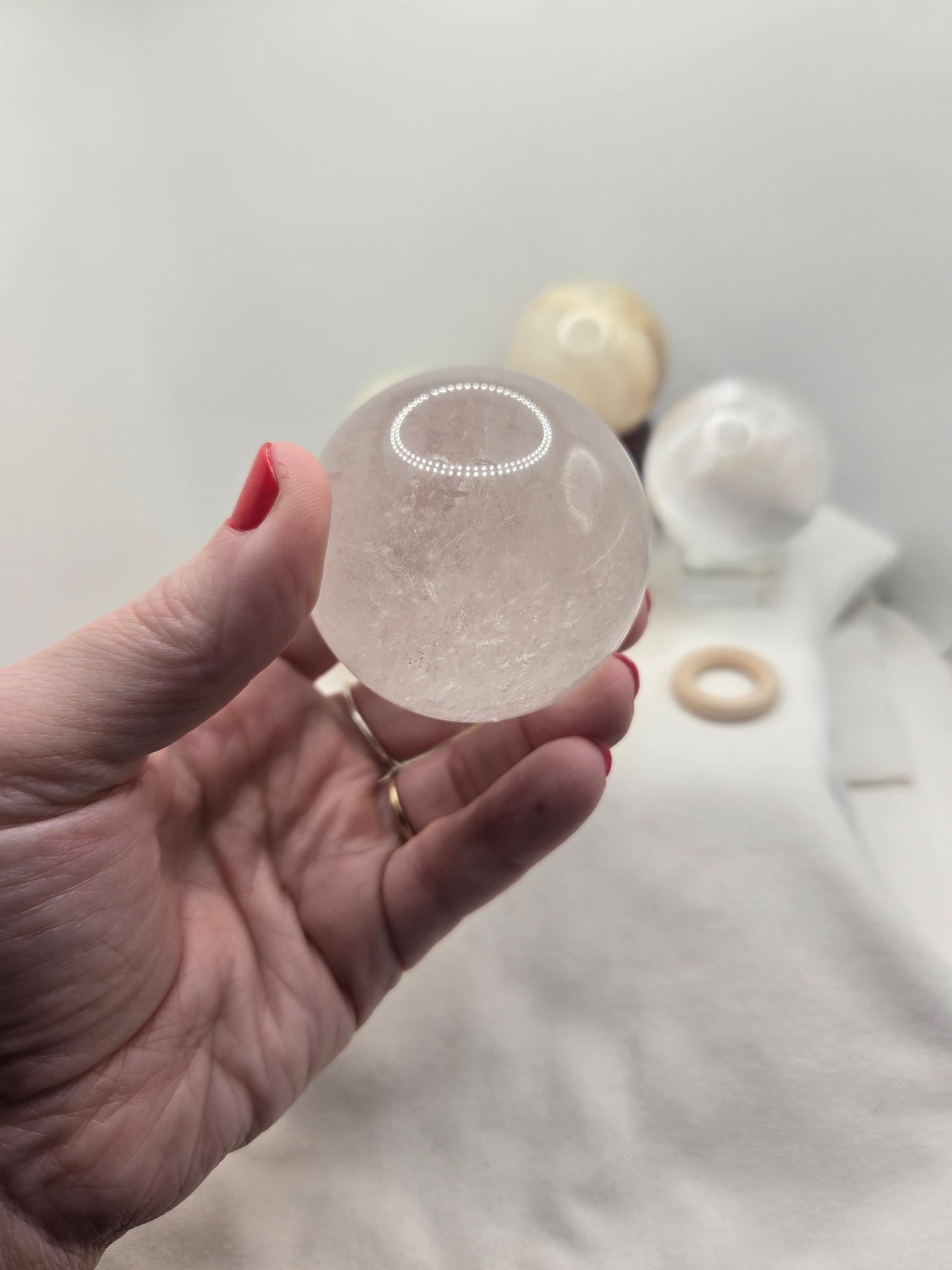 Light Colored Spheres