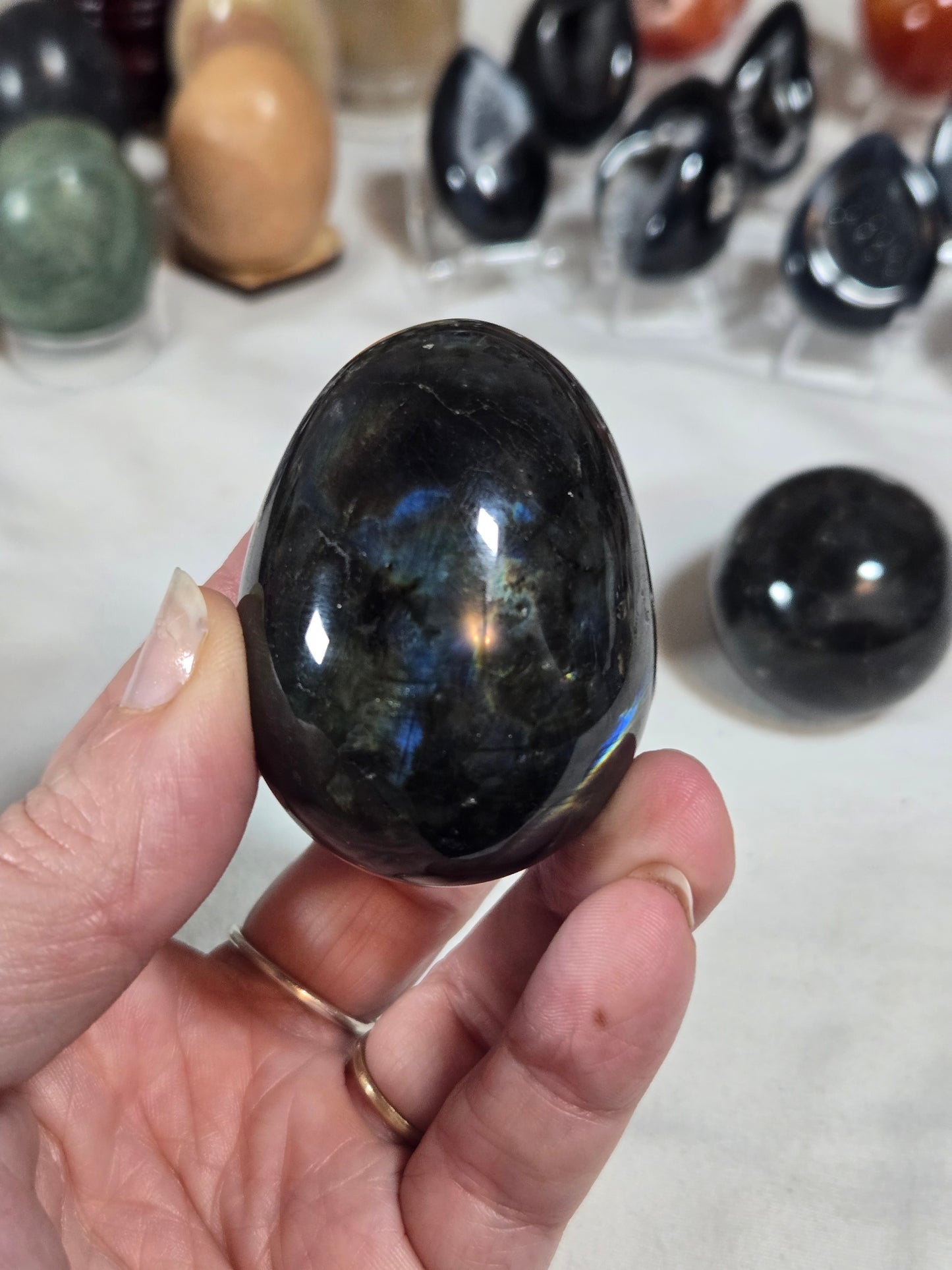 Labradorite Eggs