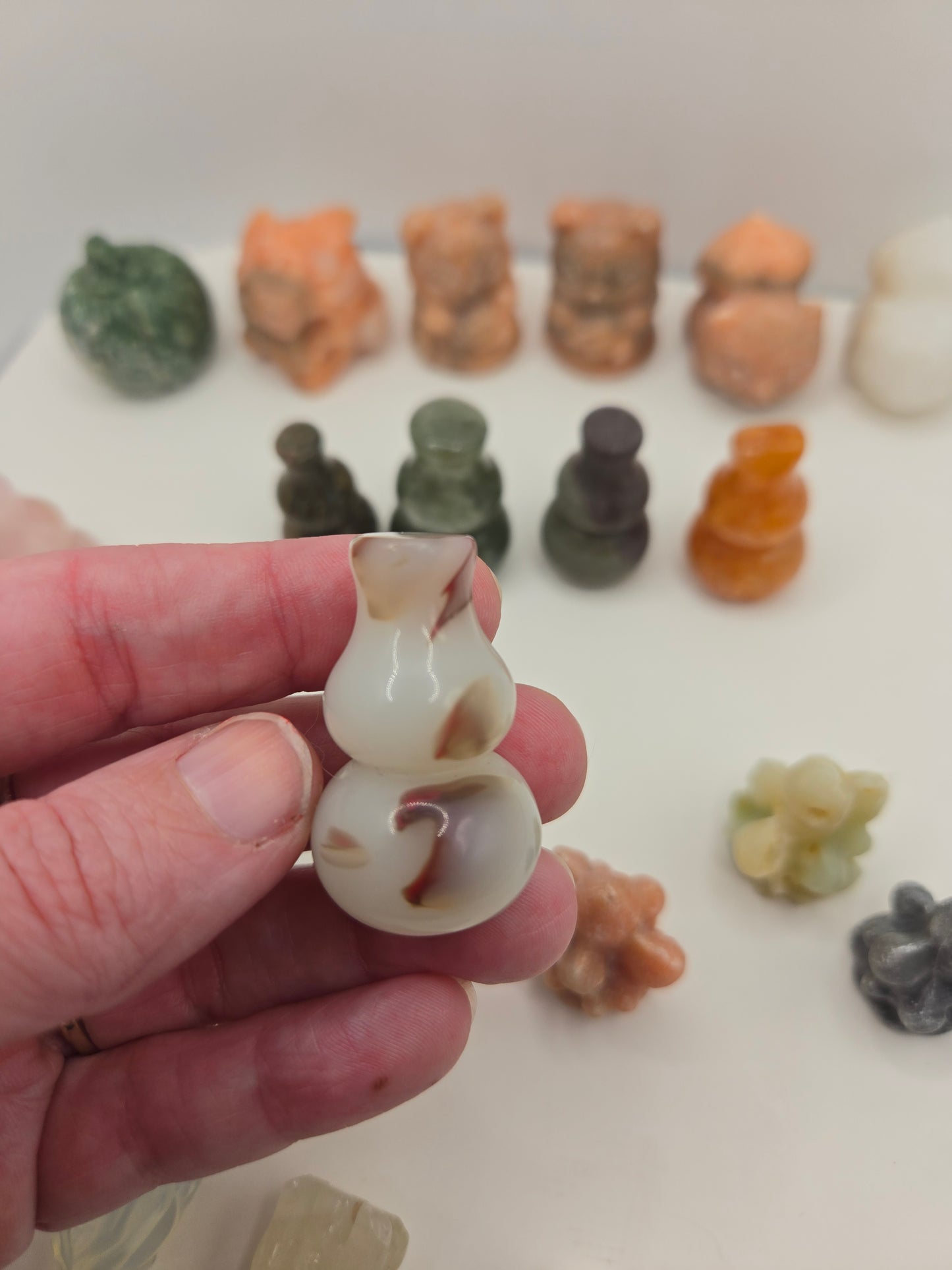 Small Carvings in the Garden