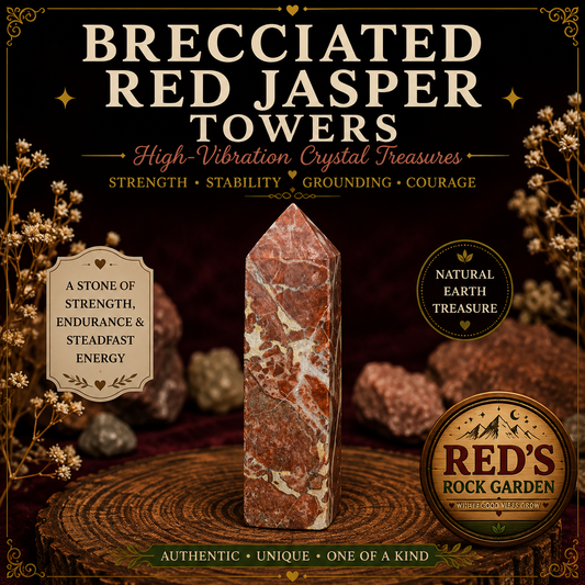 Brecciated Red Jasper Towers