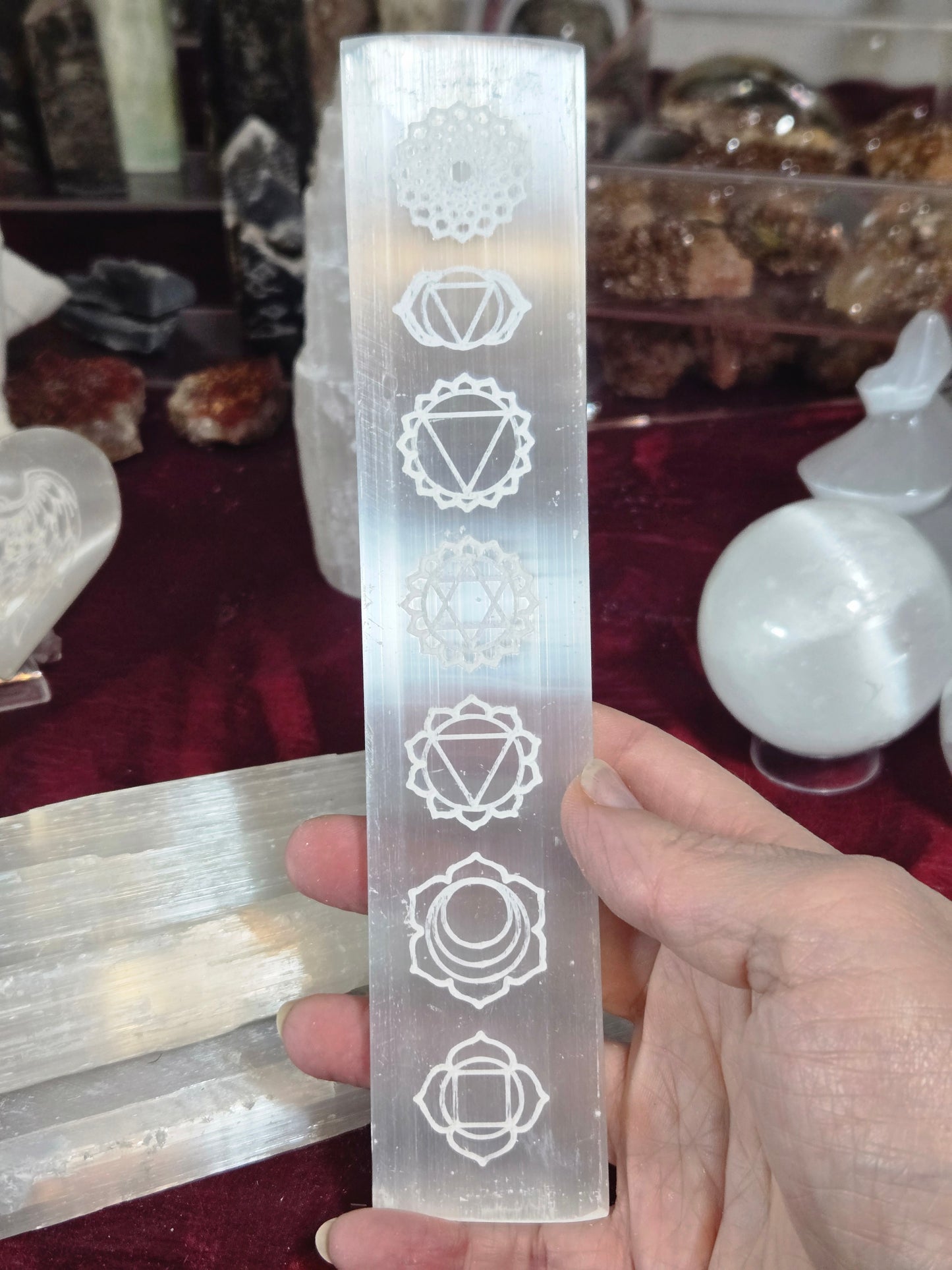 Gypsum Selenite and Satin Spar