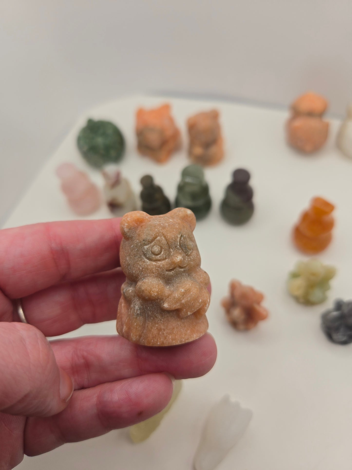 Small Carvings in the Garden