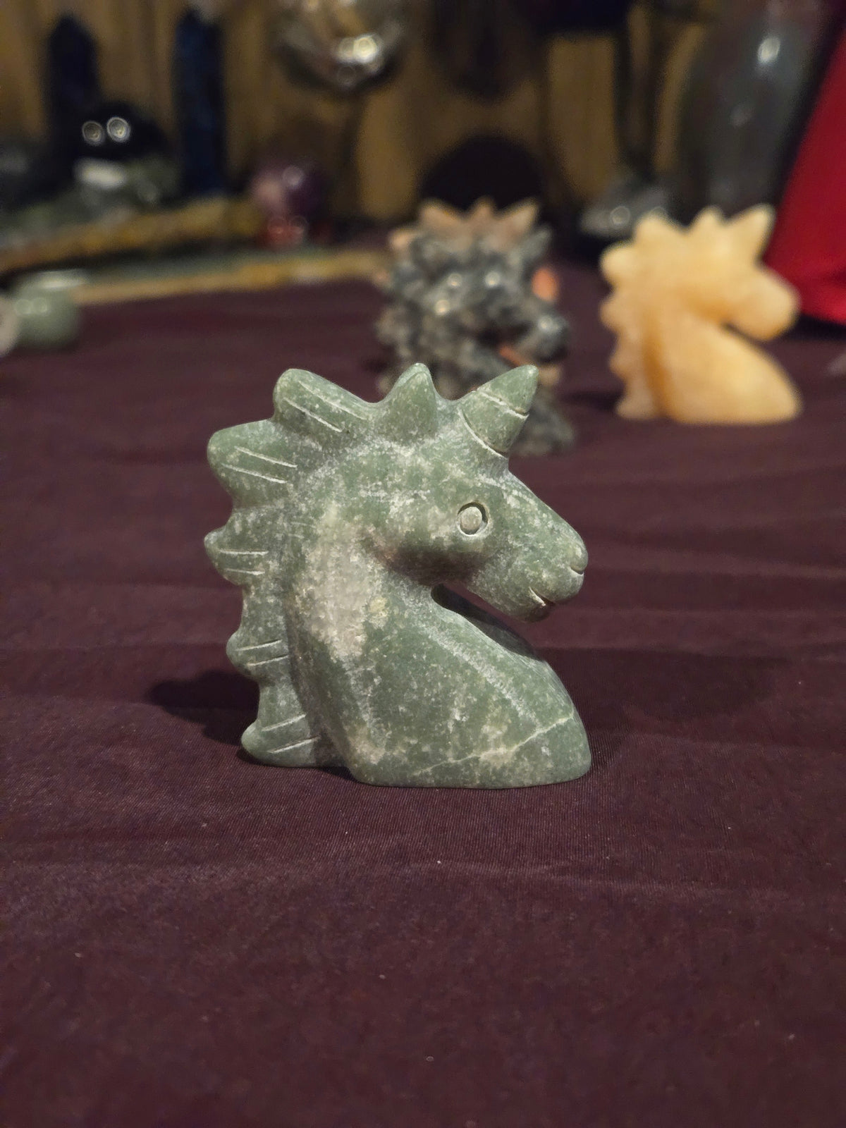 Crystal Nine-Tailed Foxes & Unicorns | Mini Carvings