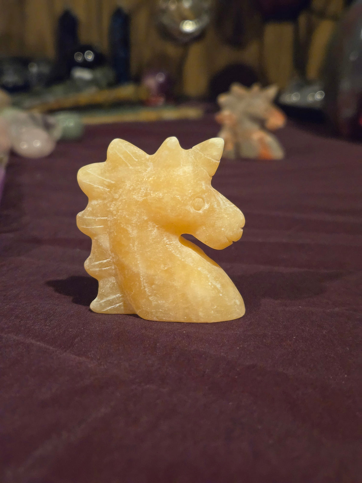 Crystal Nine-Tailed Foxes & Unicorns | Mini Carvings