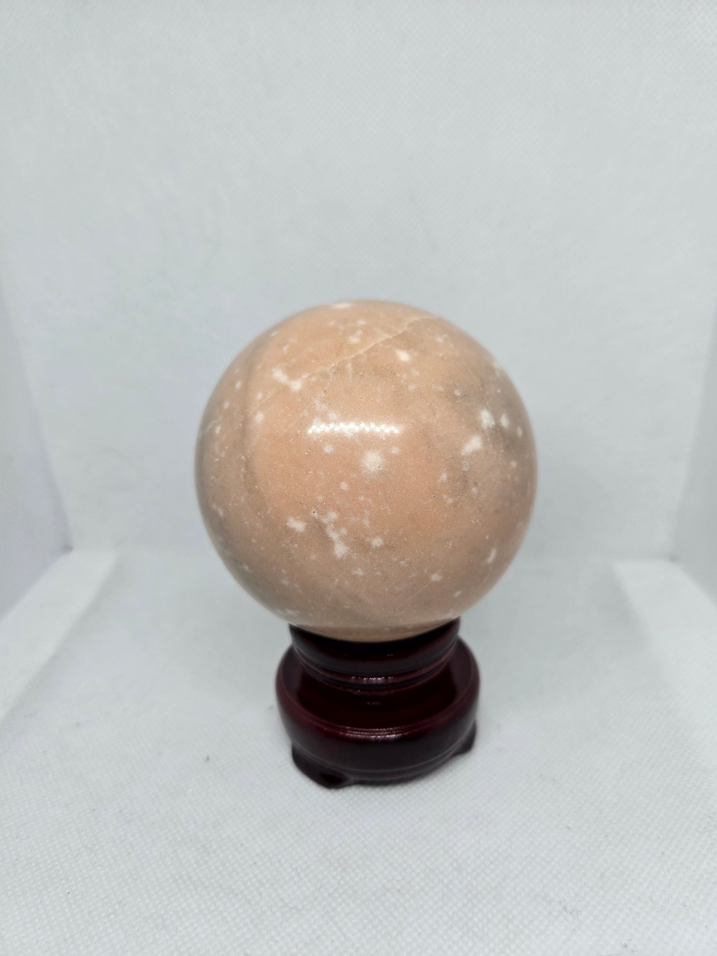 Peach Moonstone Sphere