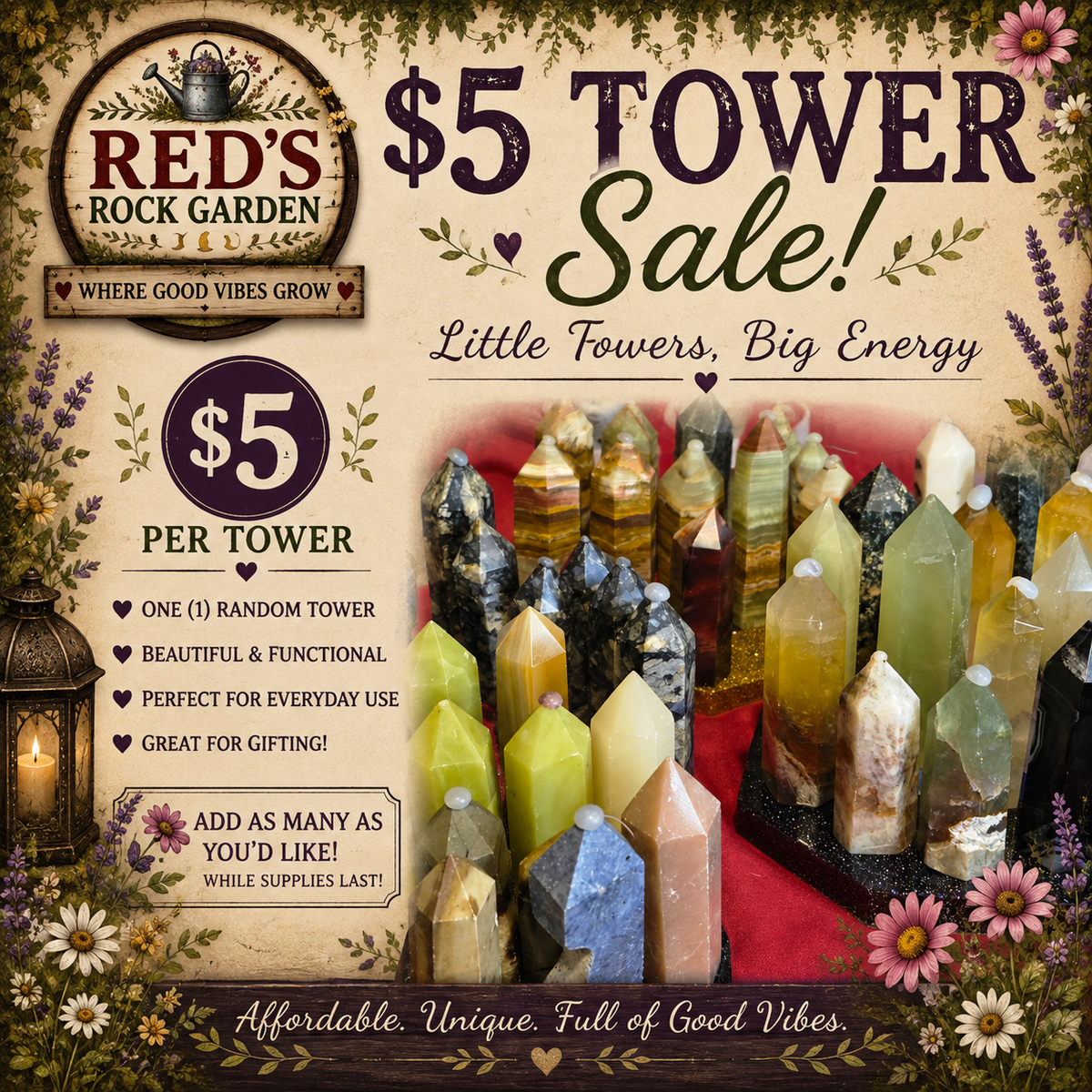$5 Towers!