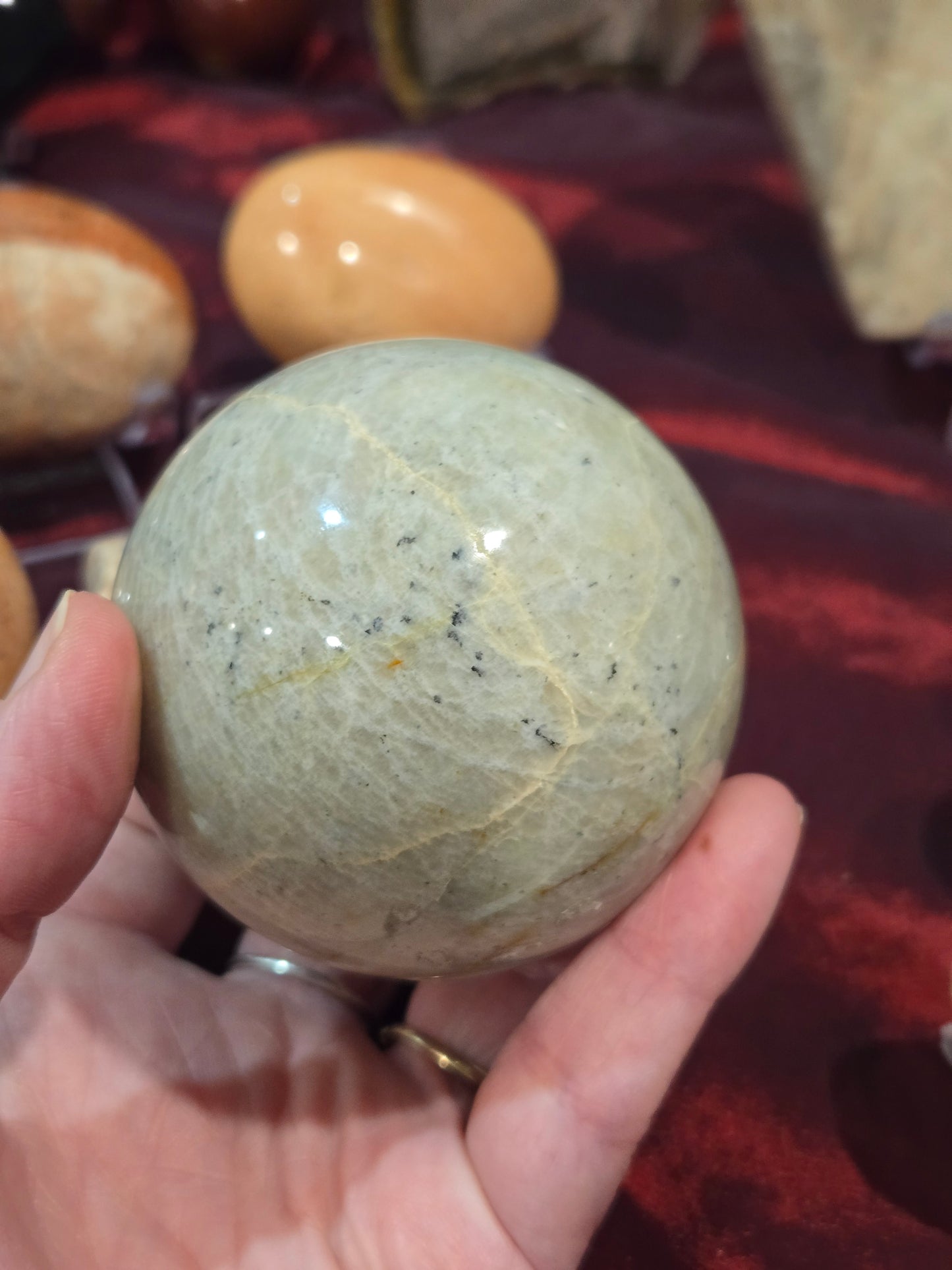 Different Moonstone Pieces