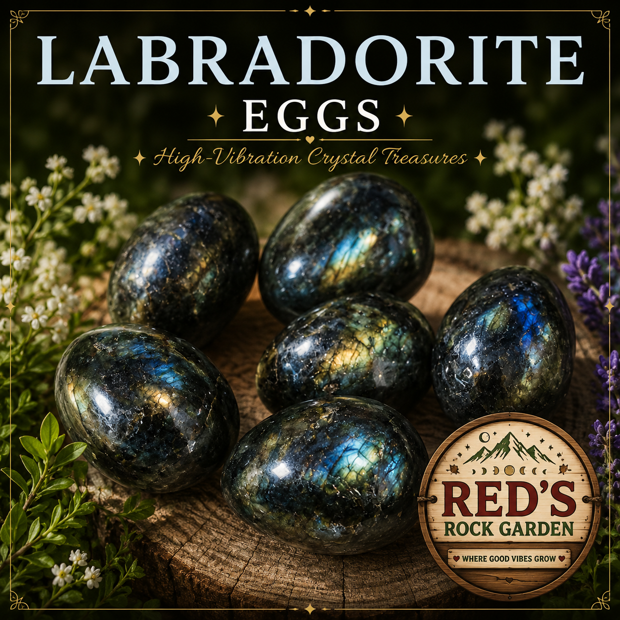Labradorite Eggs