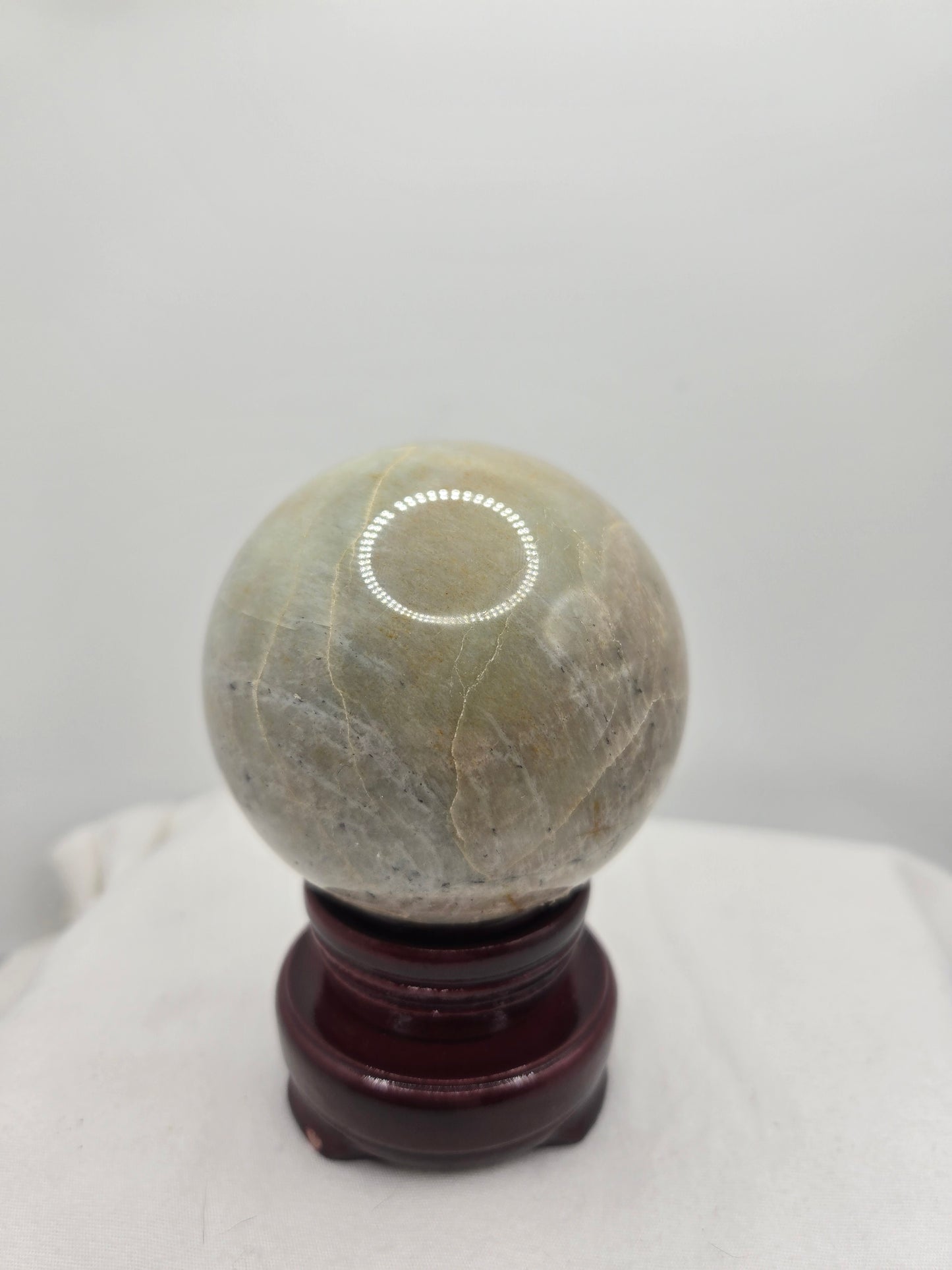 Zebra Stone Sphere