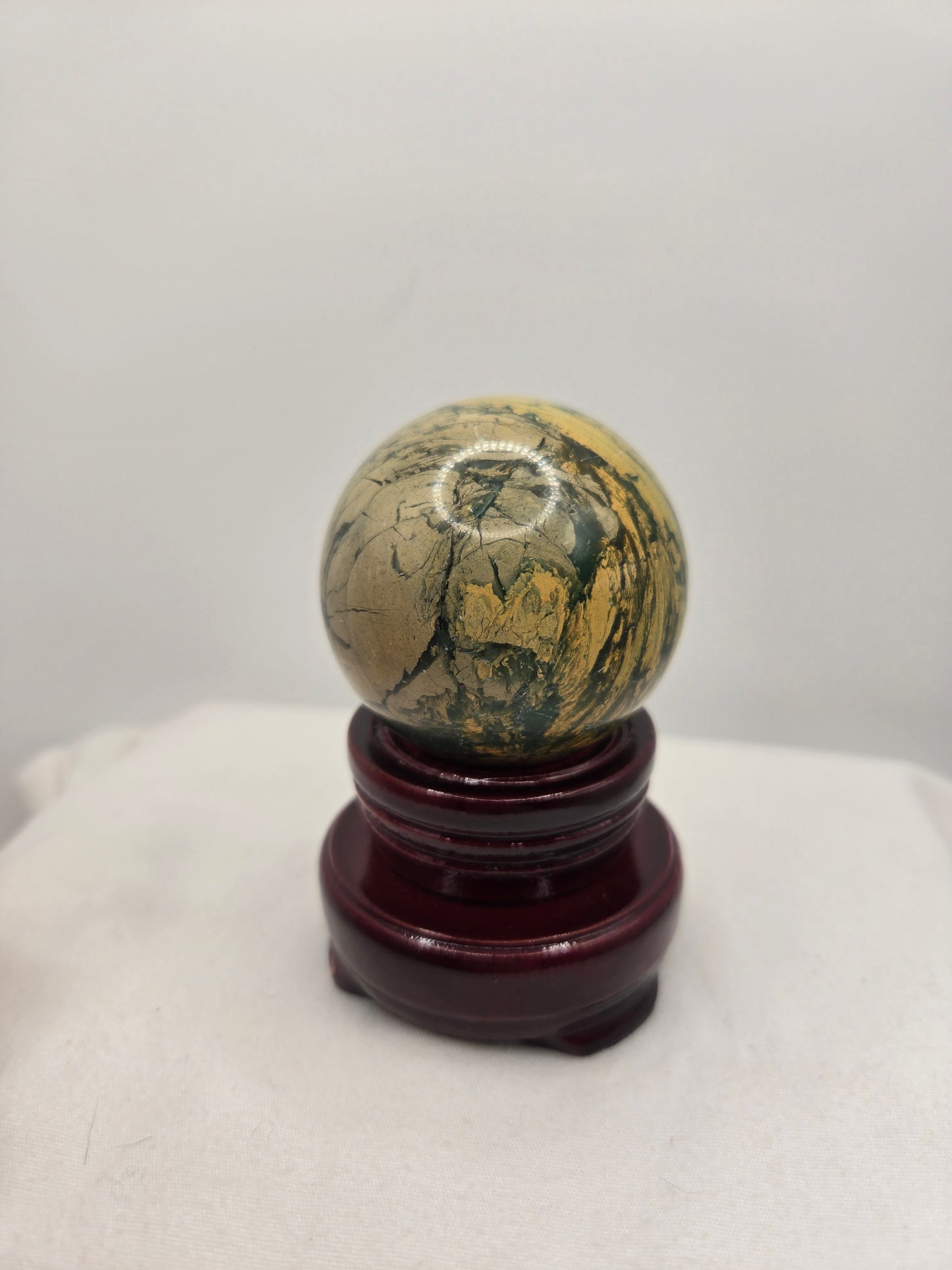 Mookite Jasper Sphere