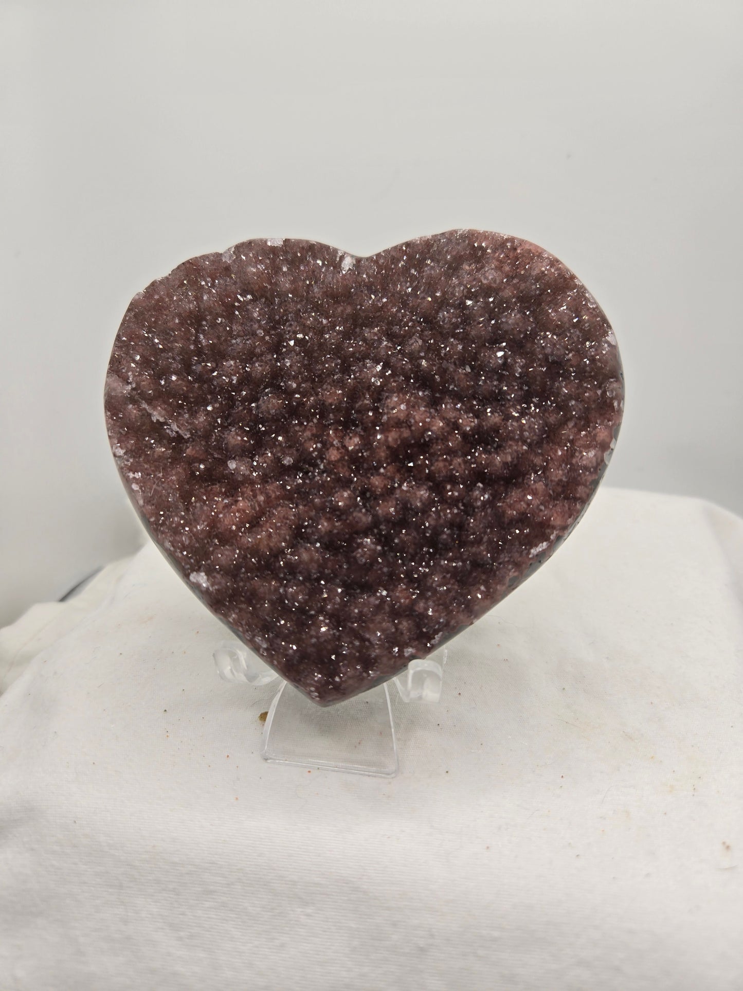 Large Amethyst Heart