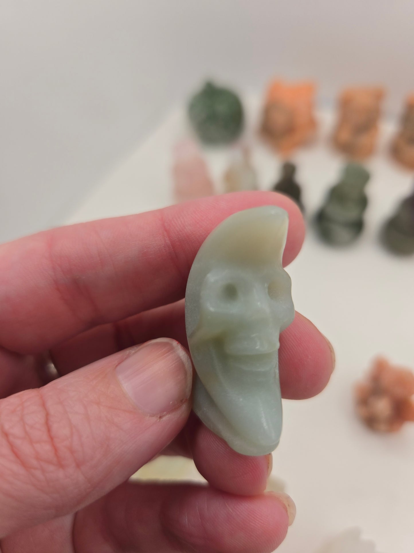 Small Carvings in the Garden