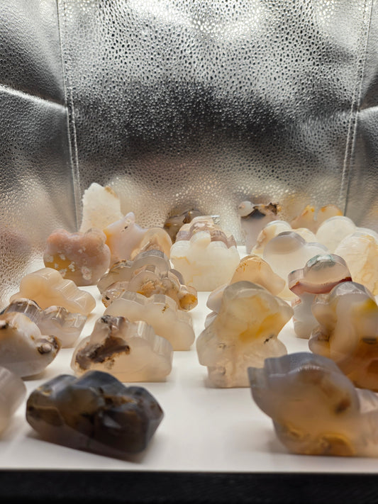 Agate and Quartz Carvings