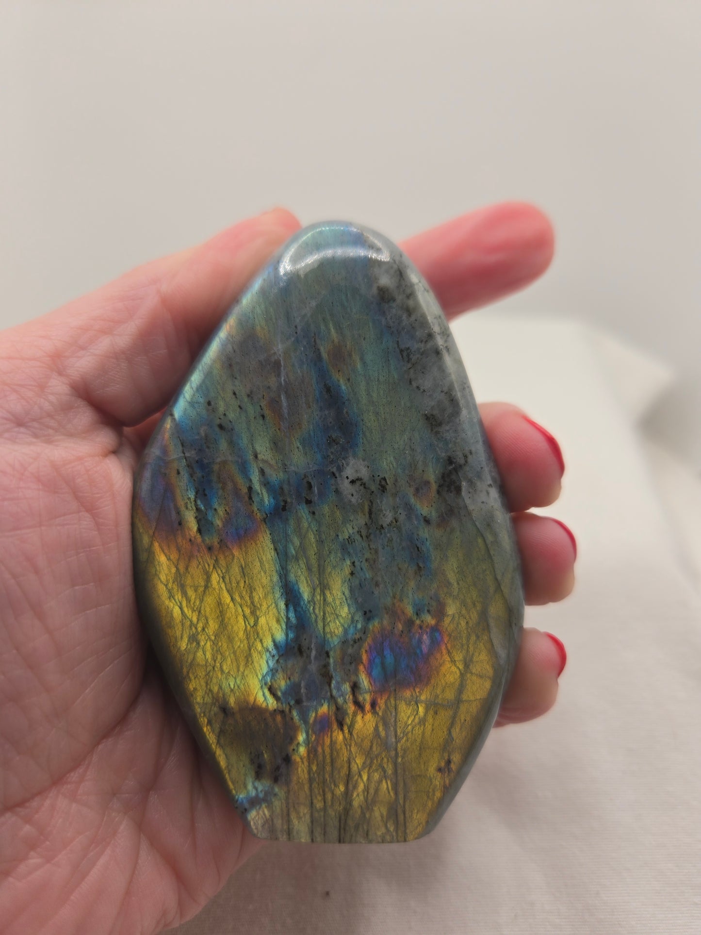 High Grade Sunset Labradorite Freeform
