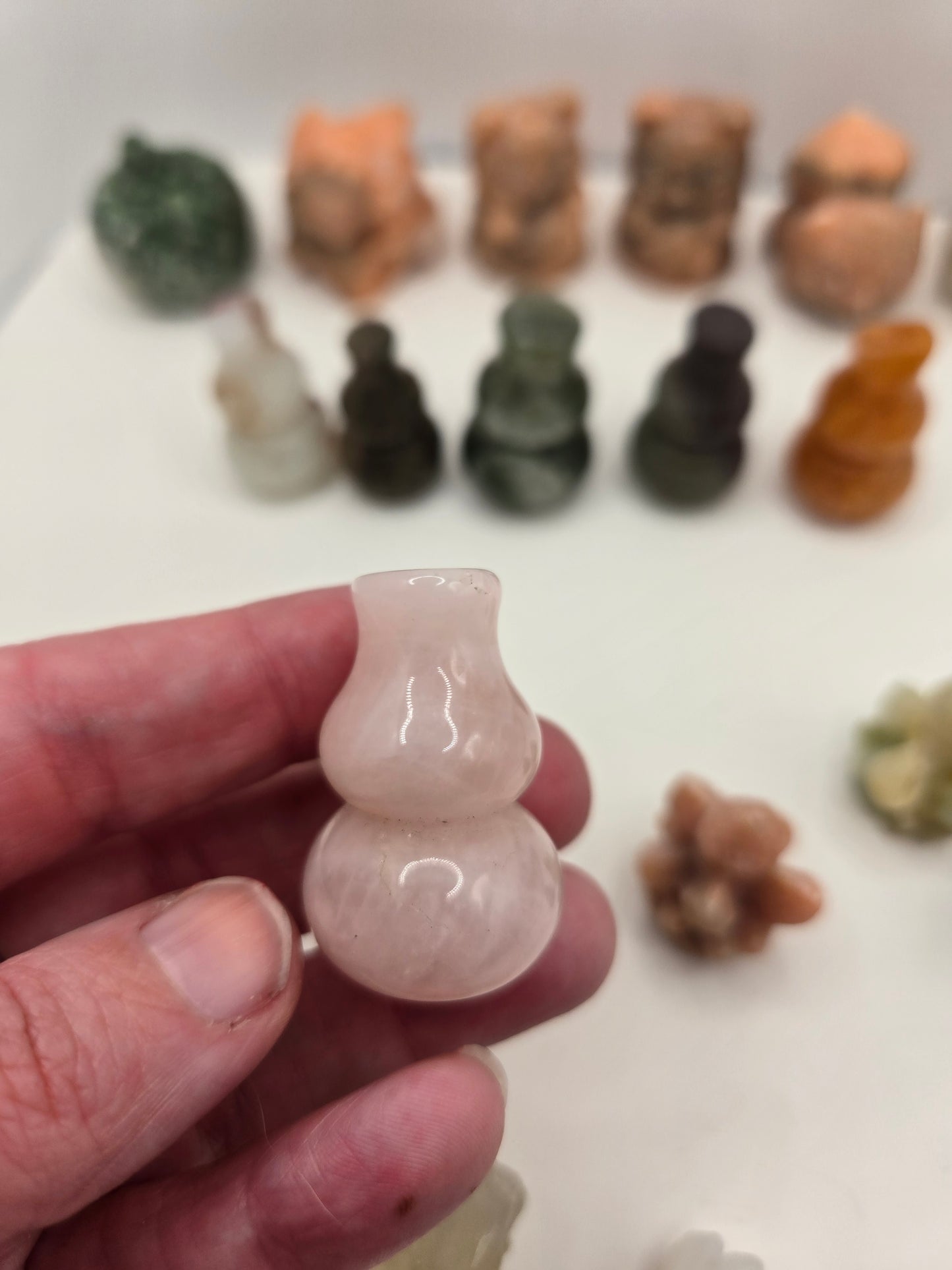 Small Carvings in the Garden