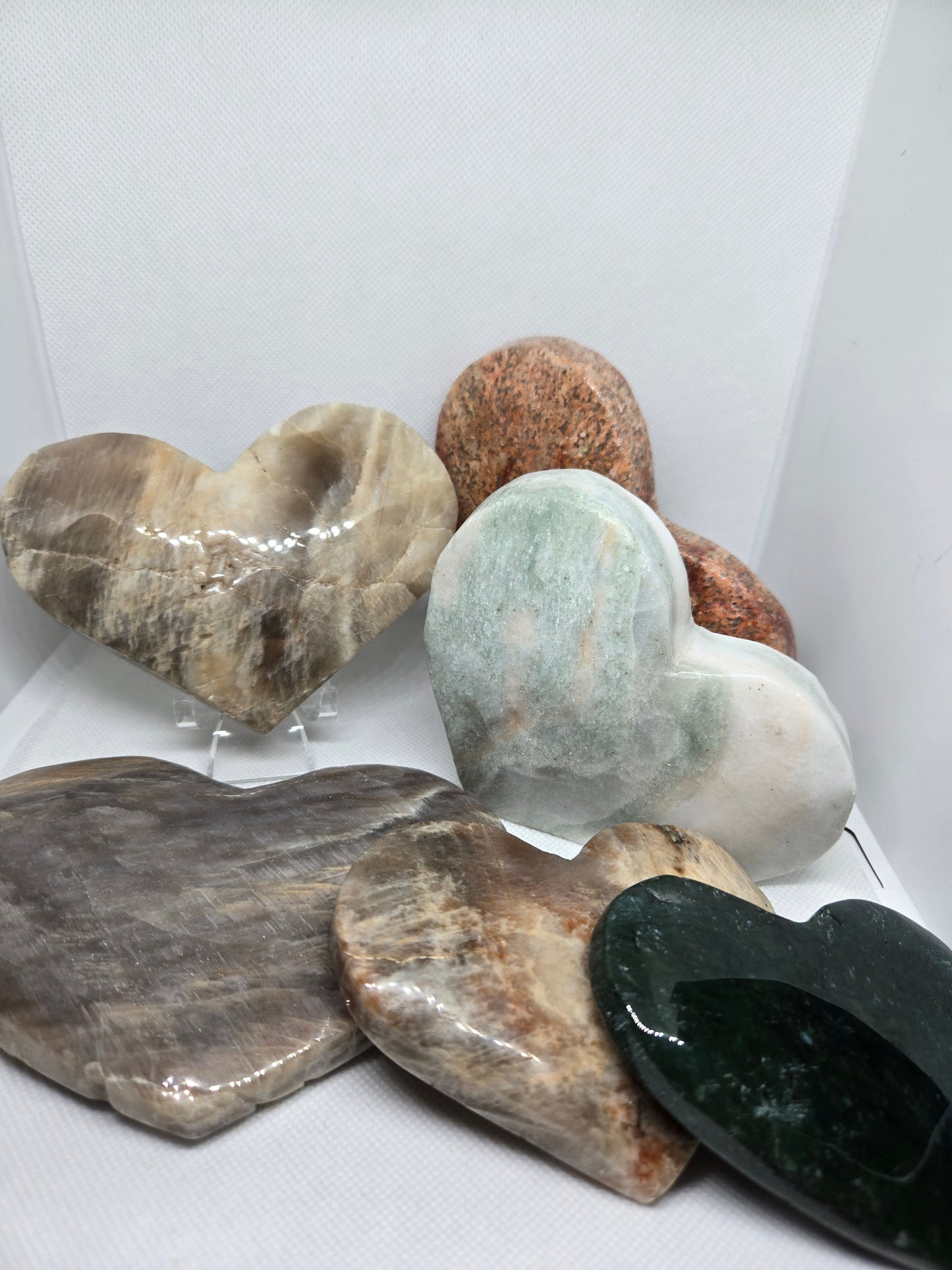 Large Stone Hearts