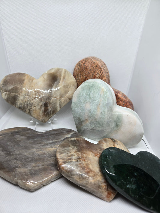 Large Stone Hearts