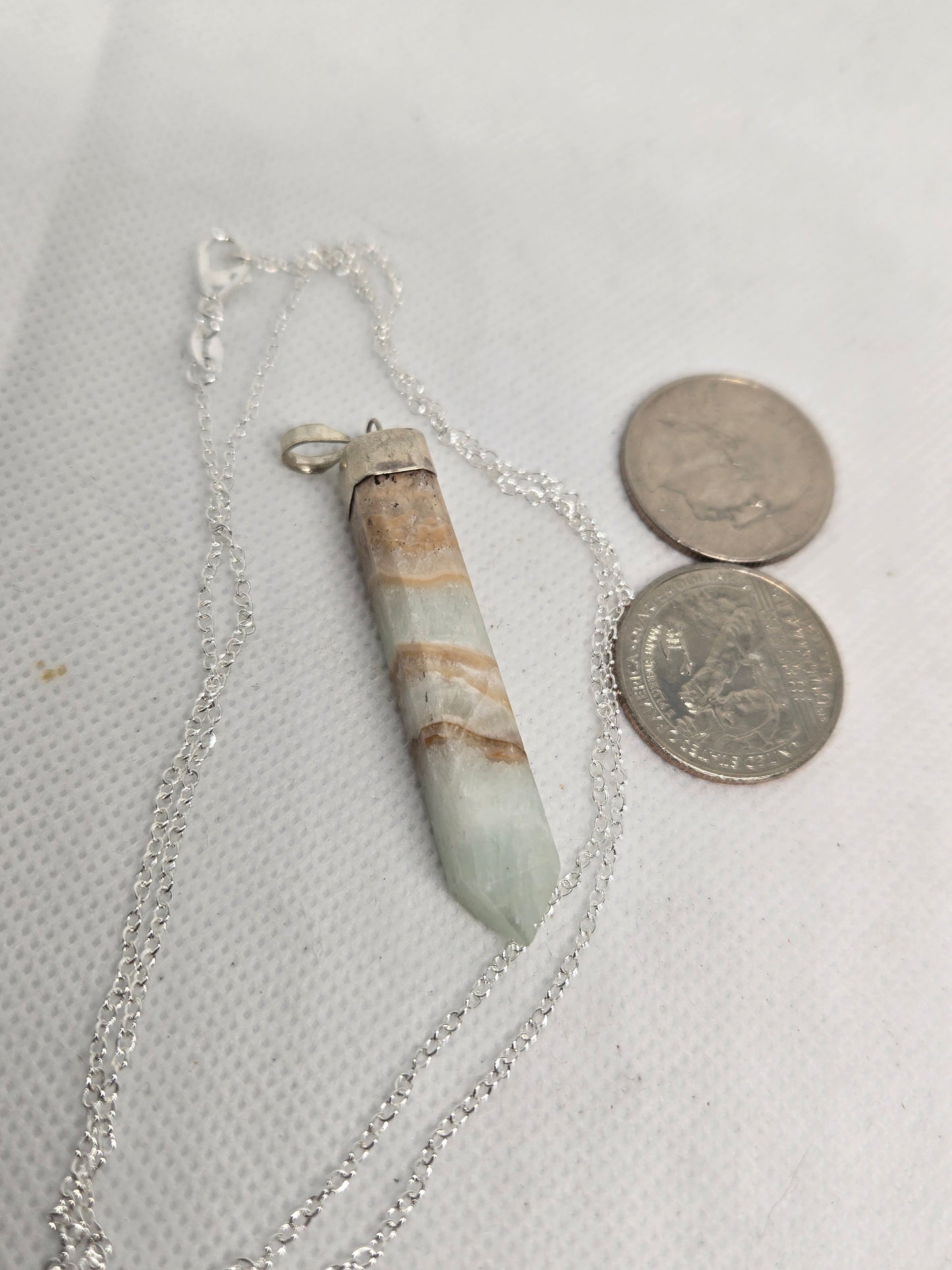 Long Crystal Pendants