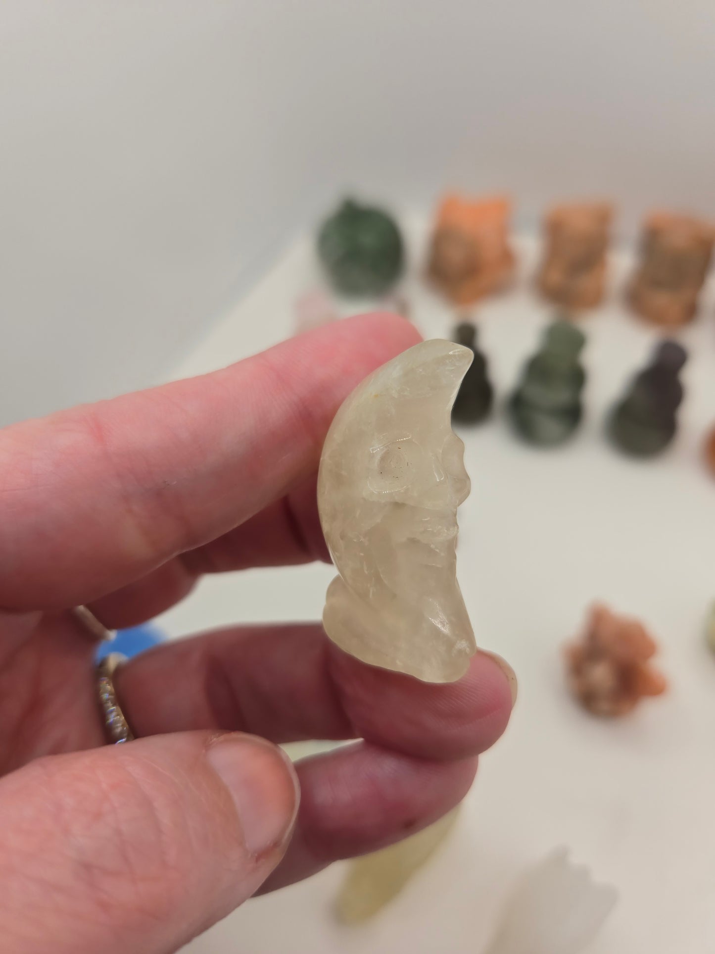 Small Carvings in the Garden