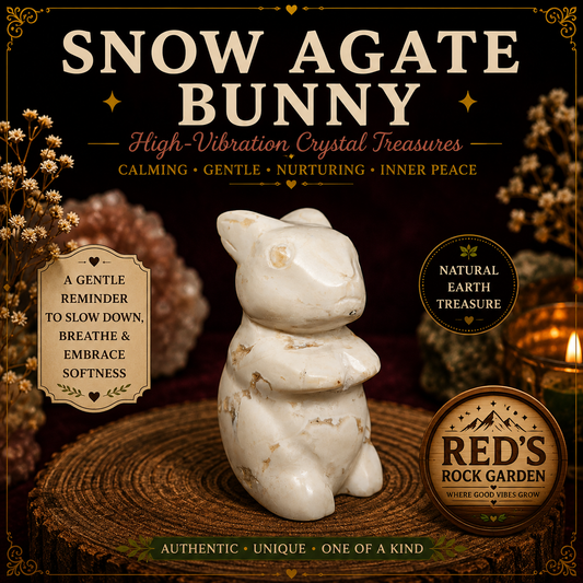 Snow Agate Bunnies