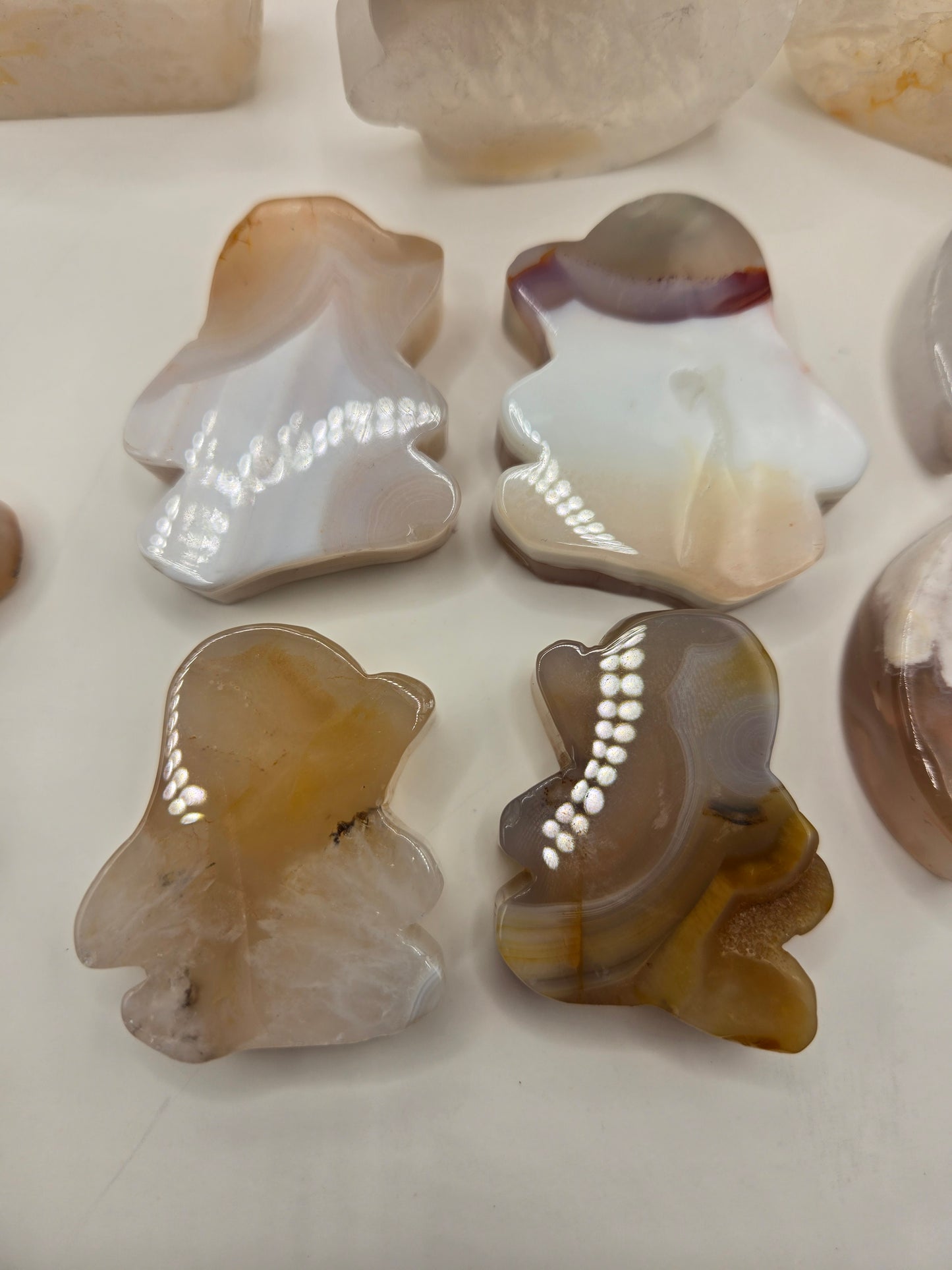Agate and Quartz Carvings