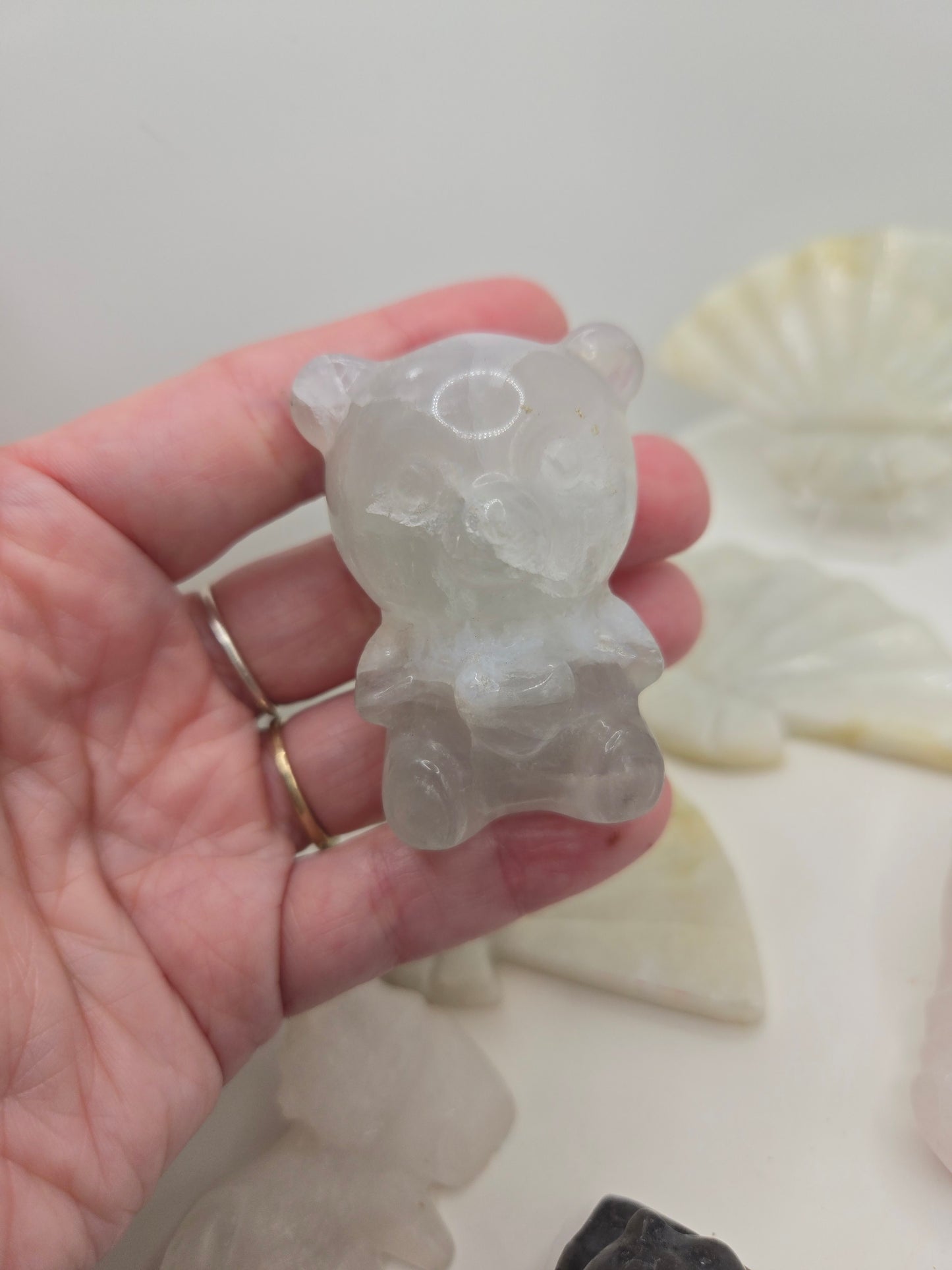 Medium Carvings in the Garden