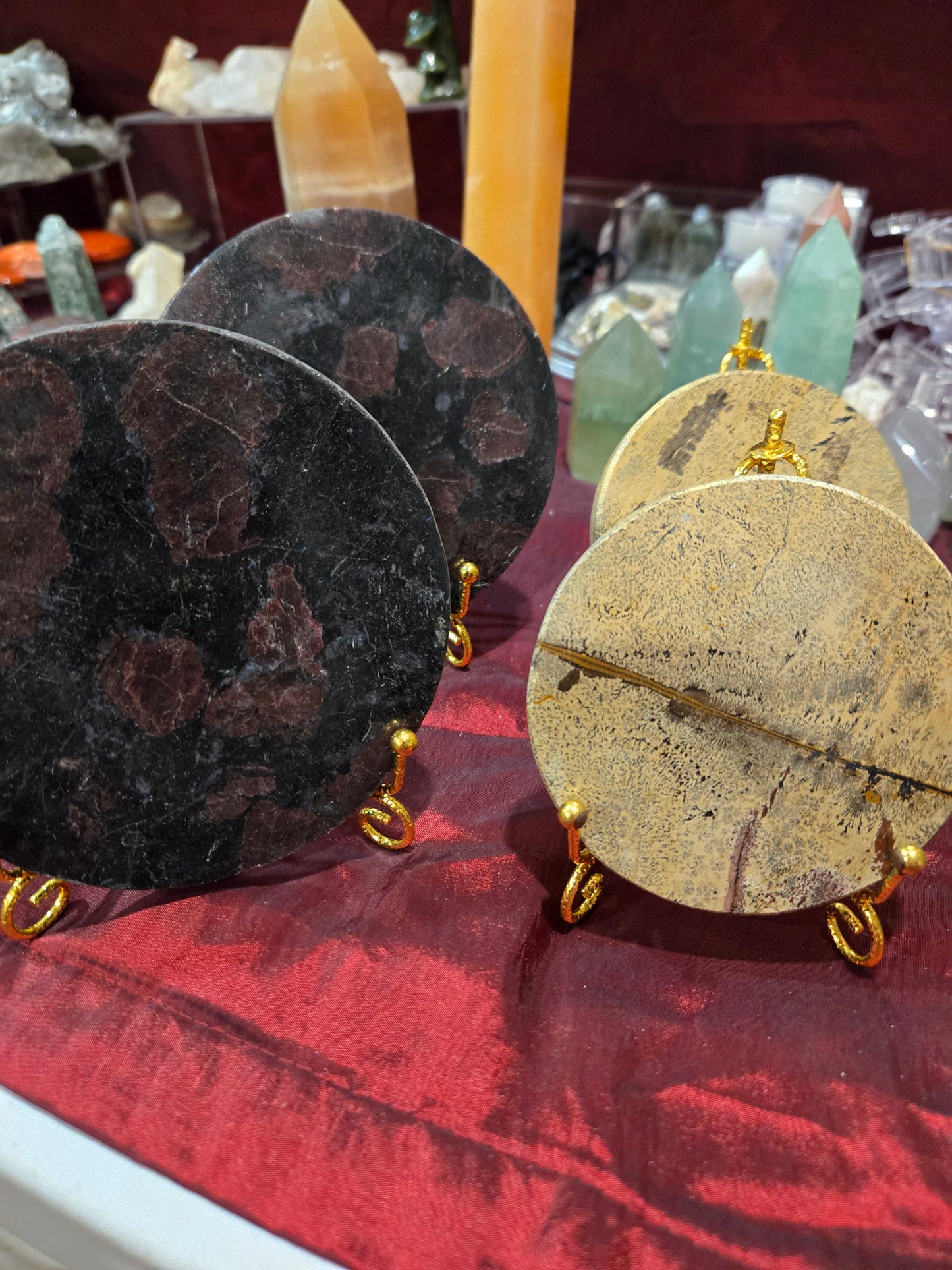 Garnet and Jasper Plates