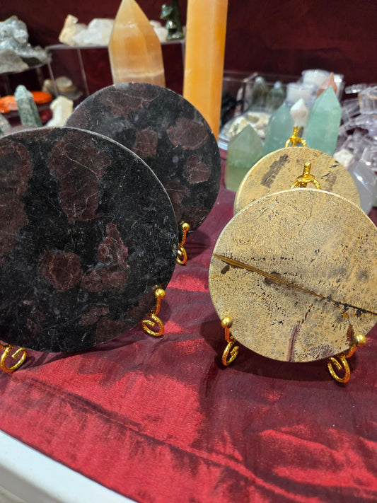 Garnet and Jasper Plates