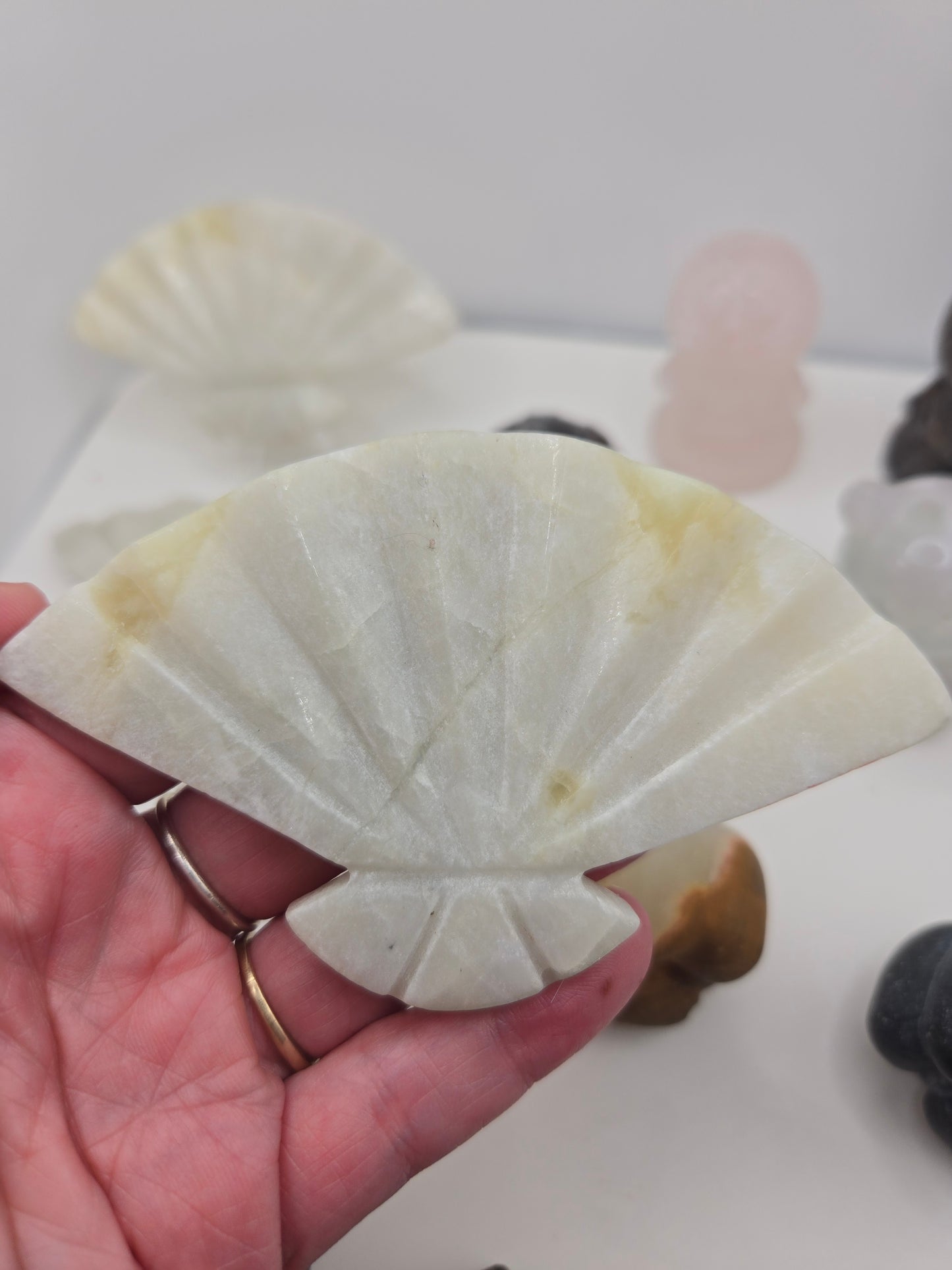 Medium Carvings in the Garden